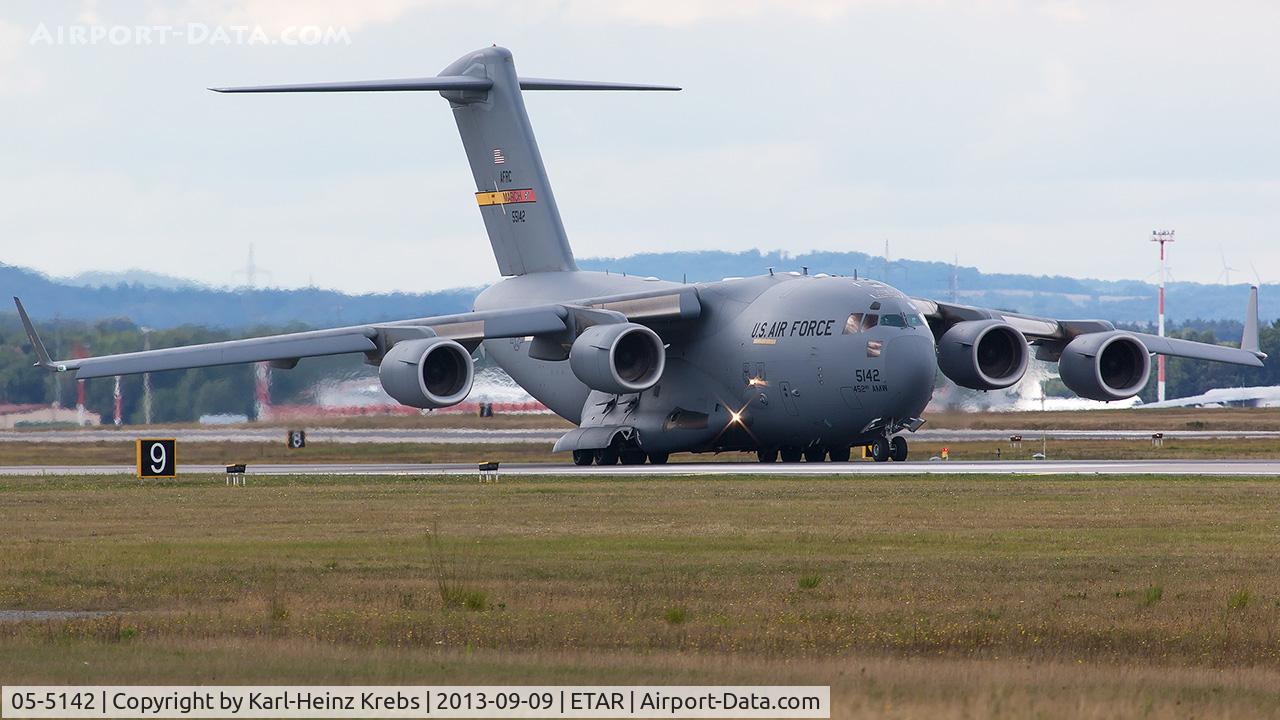 05-5142, 2005 Boeing C-17A Globemaster III C/N P-142, US Air Force