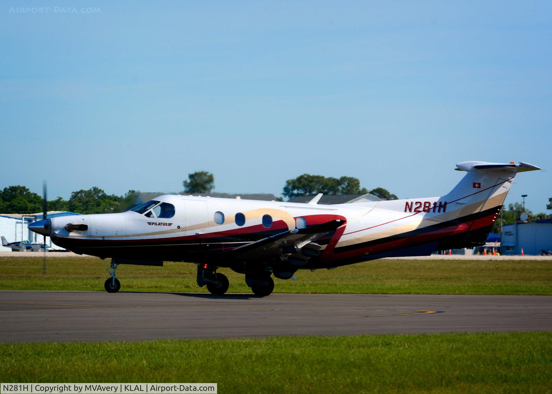 N281H, 2007 Pilatus PC-12/47 C/N 799, 2014 Sun n Fun - Parade of Planes