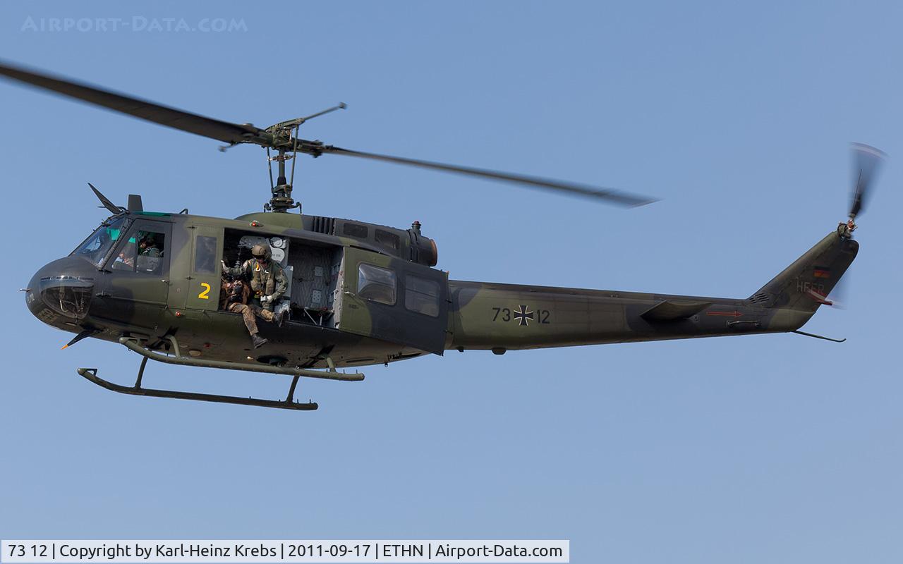 73 12, Bell (Dornier) UH-1D Iroquois (205) C/N 8432, German Army