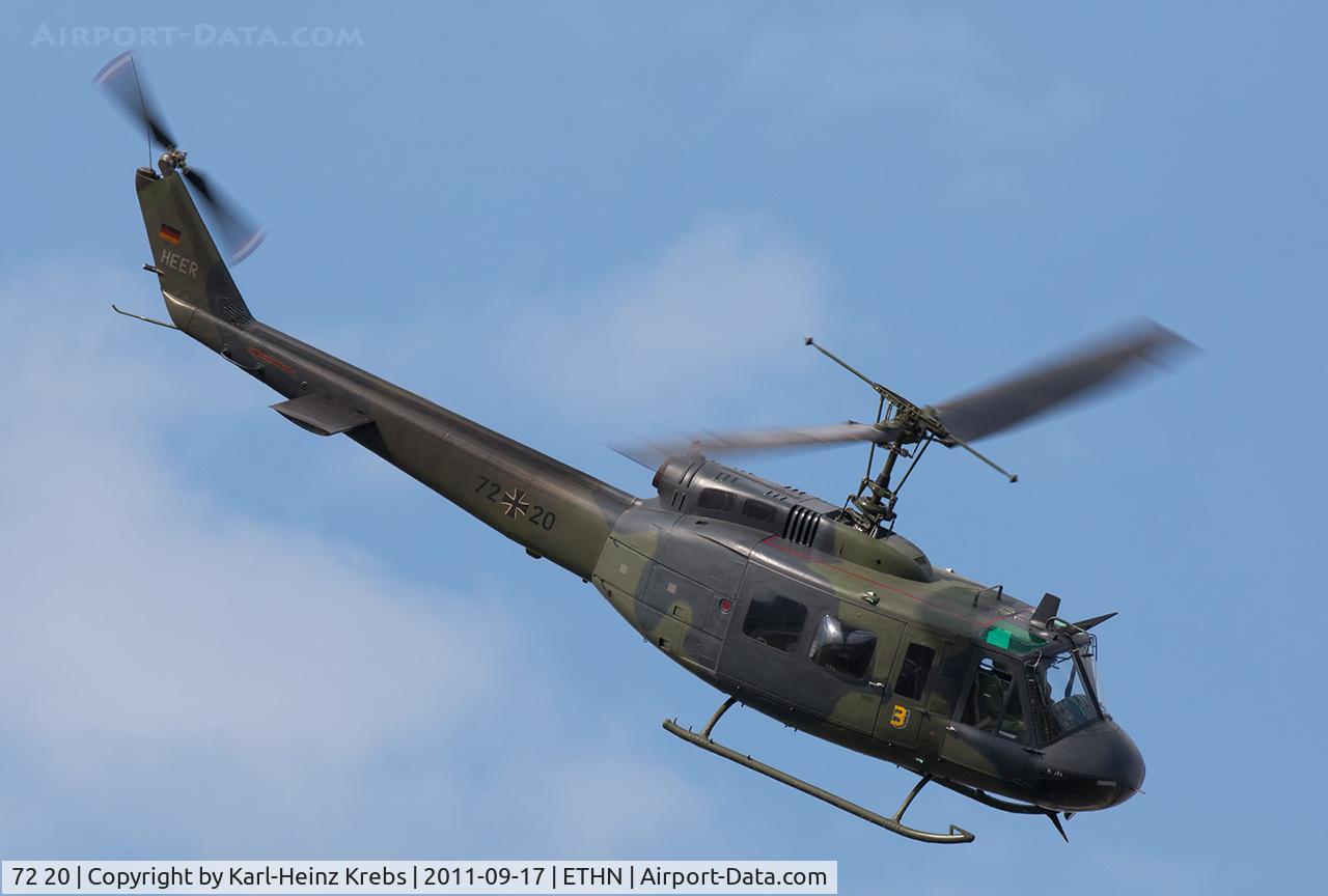 72 20, Bell (Dornier) UH-1D Iroquois (205) C/N 8340, German Army