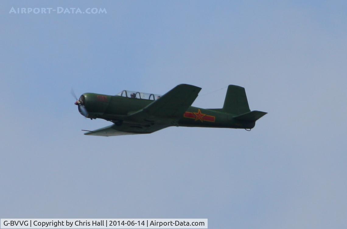 G-BVVG, 1966 Nanchang CJ-6A Chujiao C/N 2751219, at the Air Britain fly in