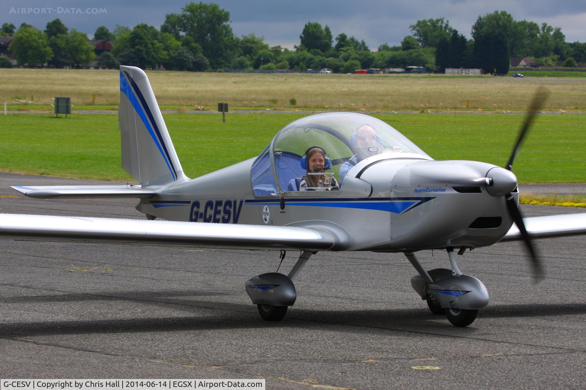 G-CESV, 2007 Cosmik EV-97 TeamEurostar UK C/N 3011, at the Air Britain fly in