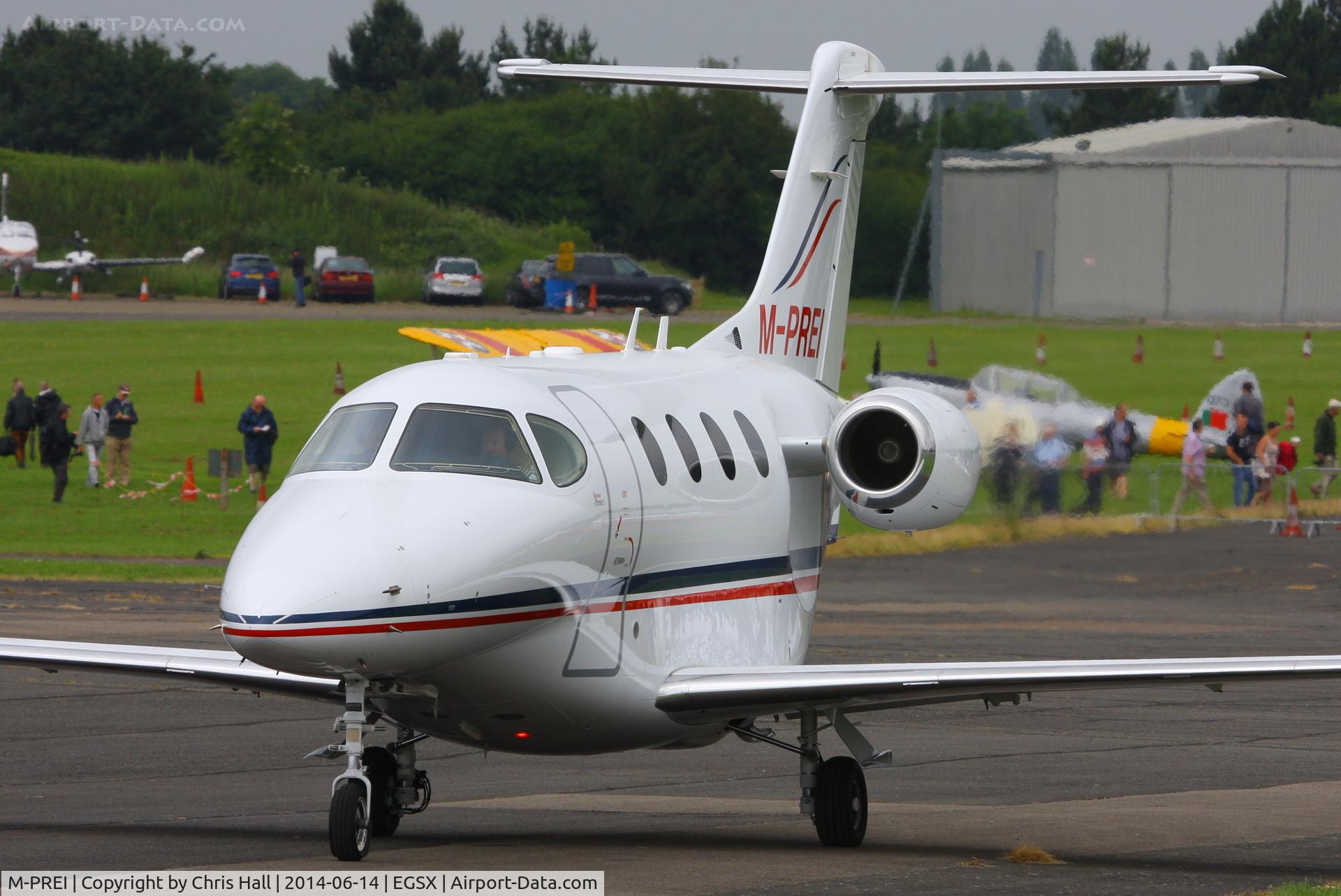 M-PREI, 2003 Raytheon 390 Premier I C/N RB-60, at the Air Britain fly in