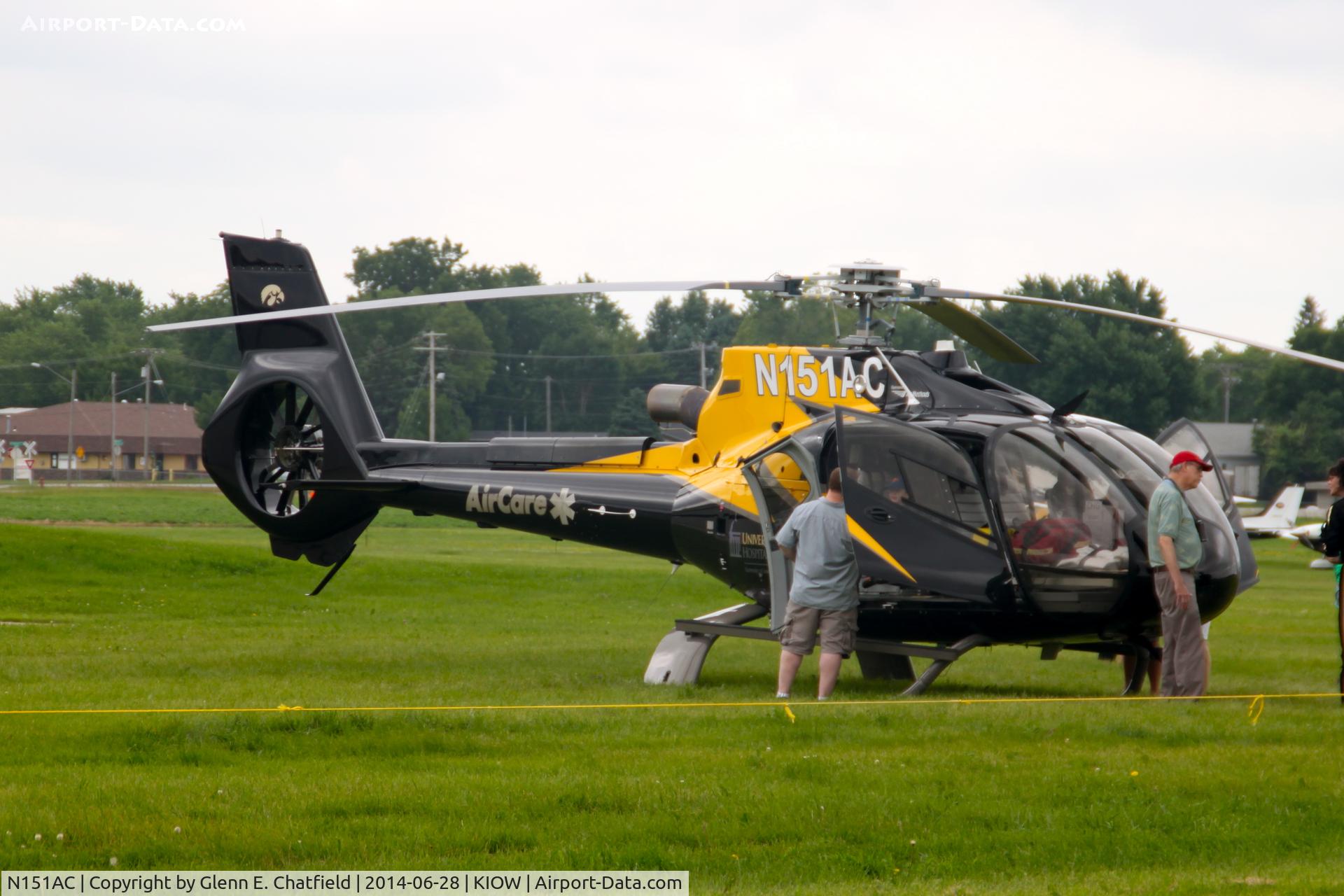 N151AC, 2003 Eurocopter EC-130B-4 (AS-350B-4) C/N 3732, Displayed at the air show