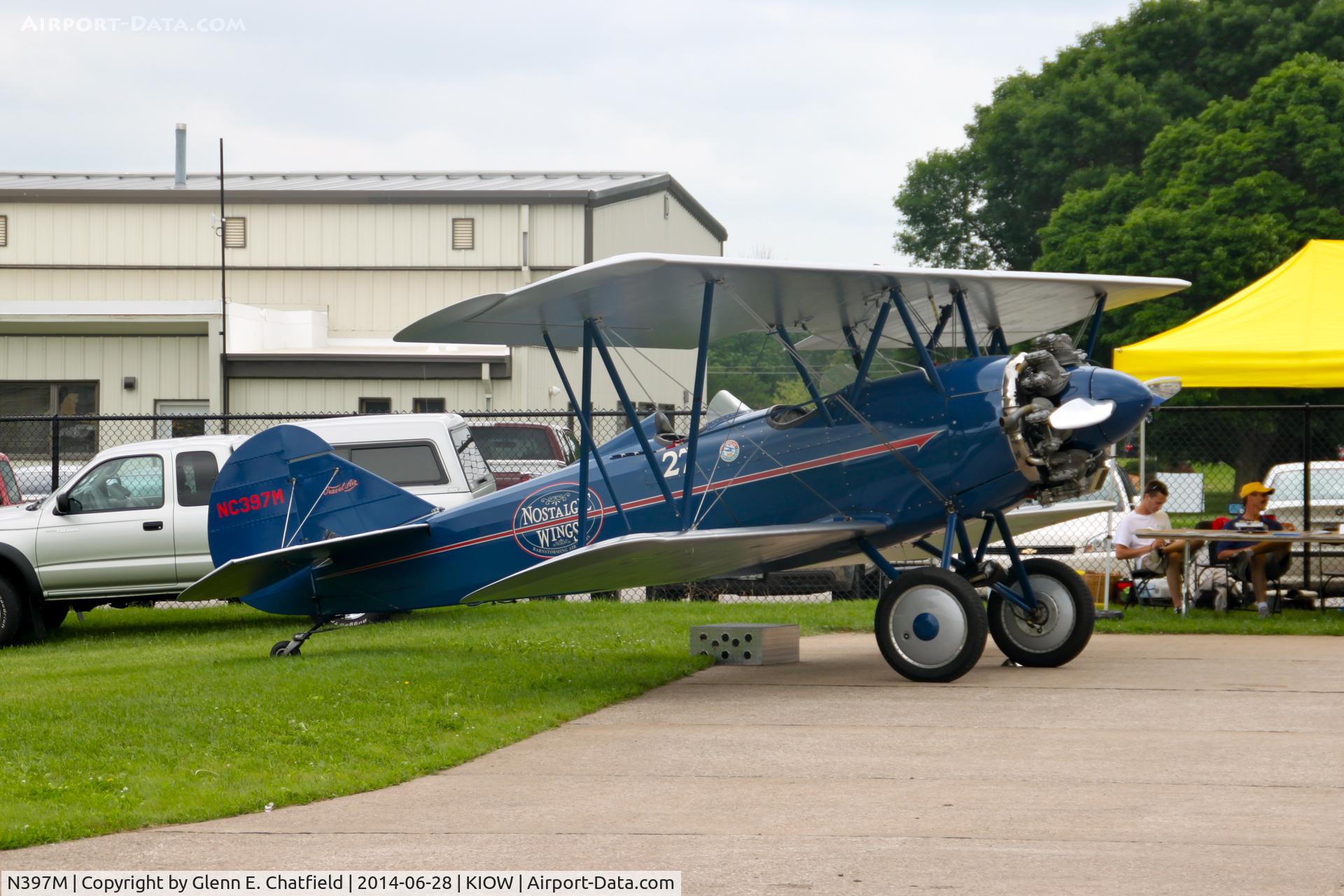 N397M, 1929 Curtiss-Wright Travel Air E-4000 C/N 1317, Giving rides