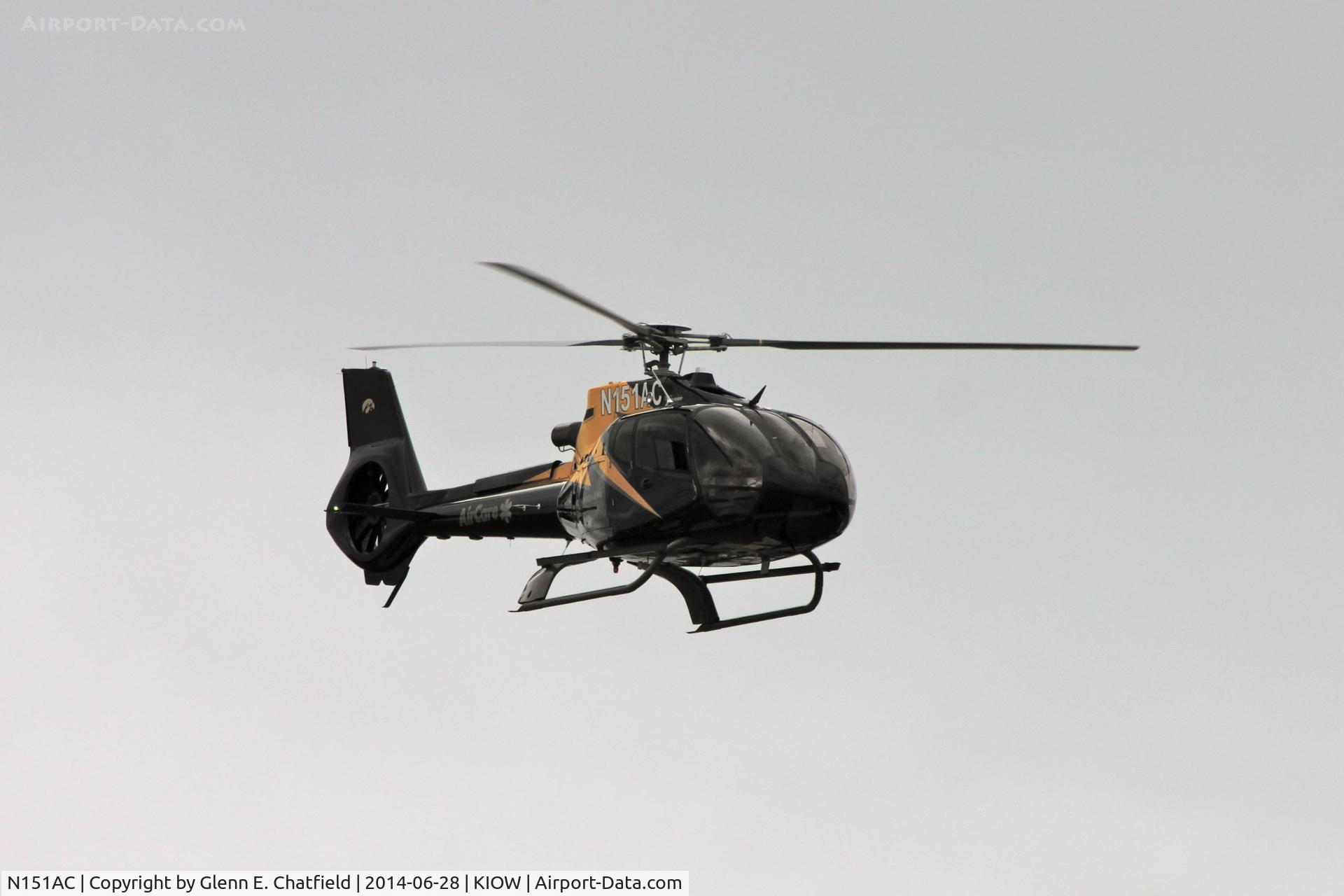 N151AC, 2003 Eurocopter EC-130B-4 (AS-350B-4) C/N 3732, Was displayed for the air show