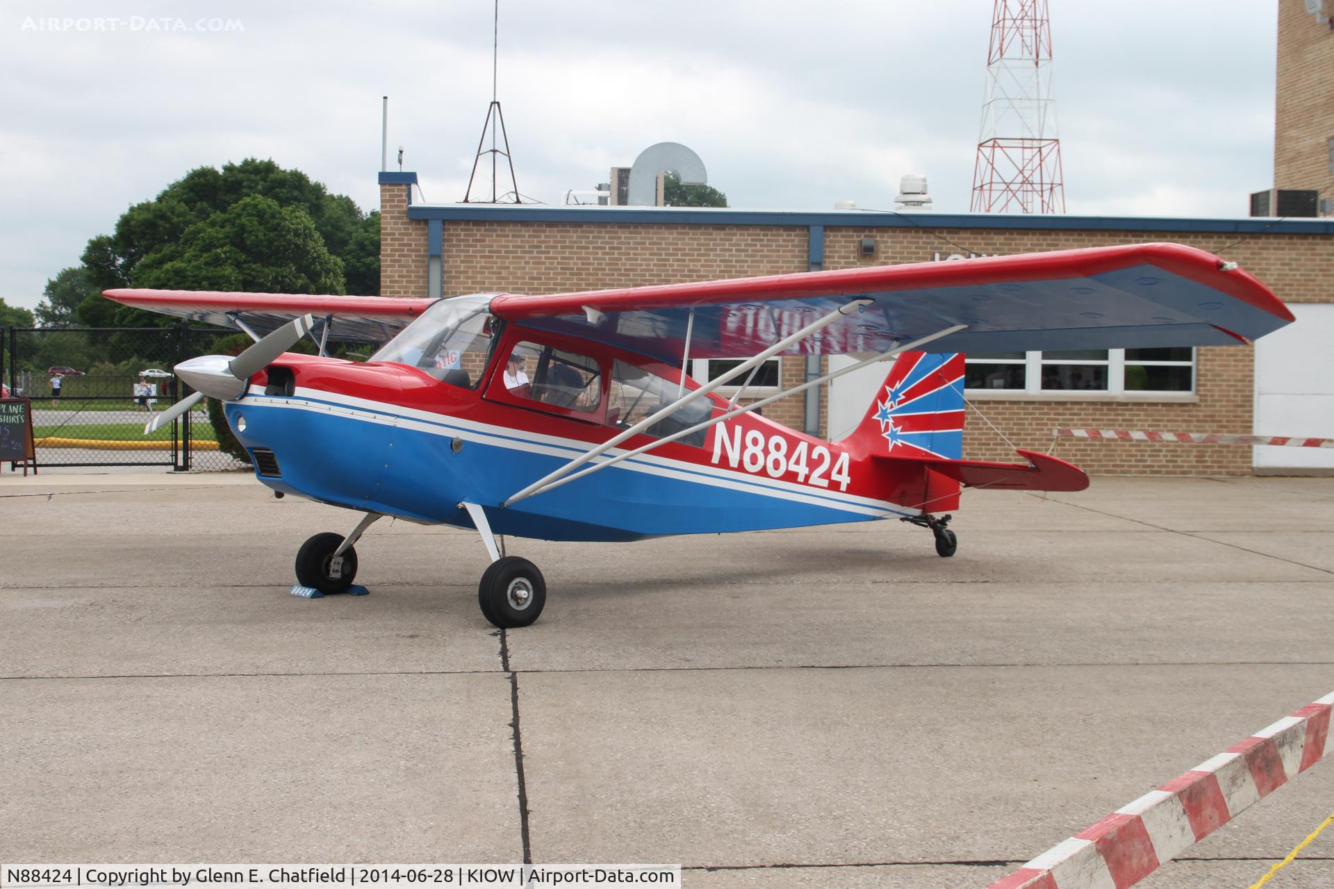 N88424, Bellanca 7GCAA C/N 305-75, At the air show