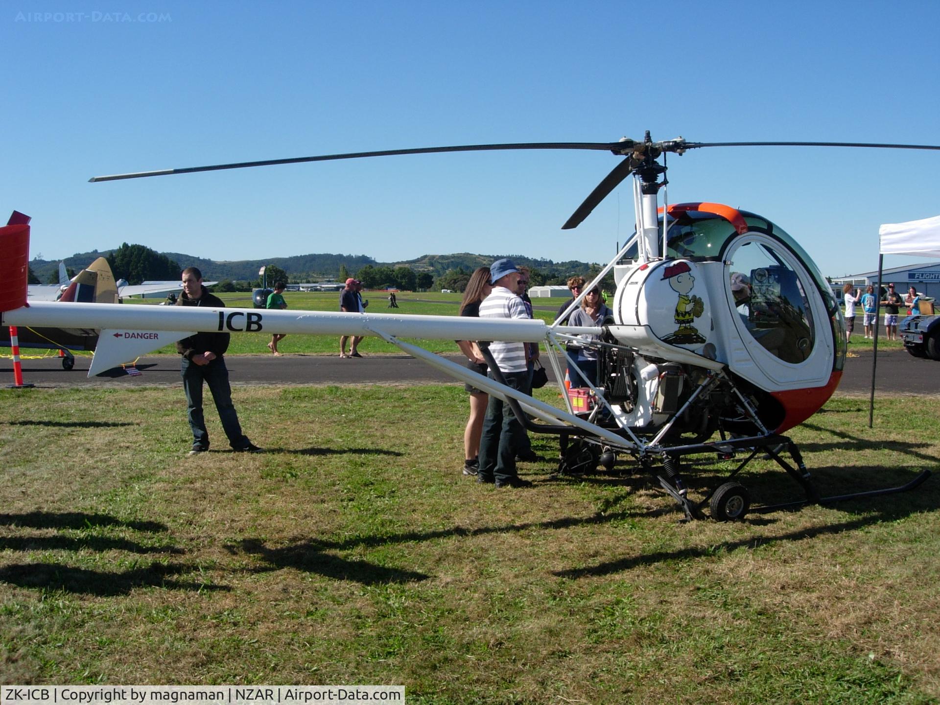ZK-ICB, 2006 Schweizer 269C-1 C/N 251, at airshow 2012