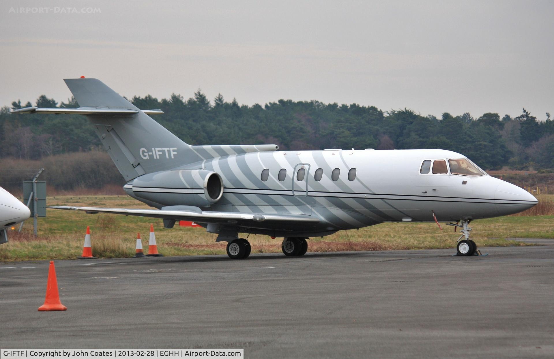 G-IFTF, 1985 British Aerospace BAe.125-800B C/N 258021, At JETS