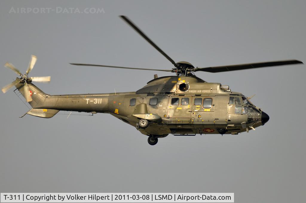 T-311, 1987 Aerospatiale TH89 Super Puma (AS-332M1) C/N 2216, at Dübendorf