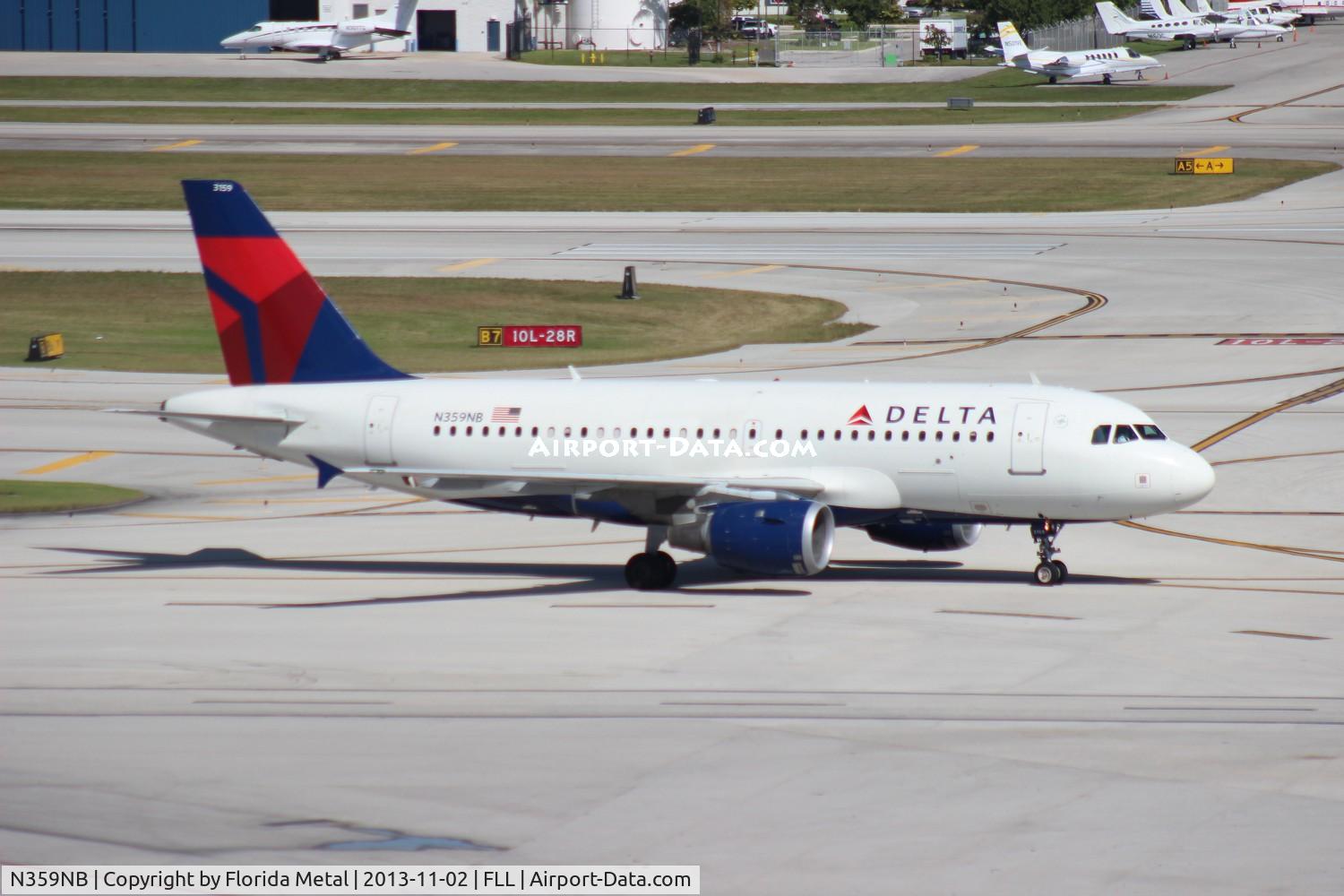 N359NB, 2003 Airbus A319-114 C/N 1923, Delta A319