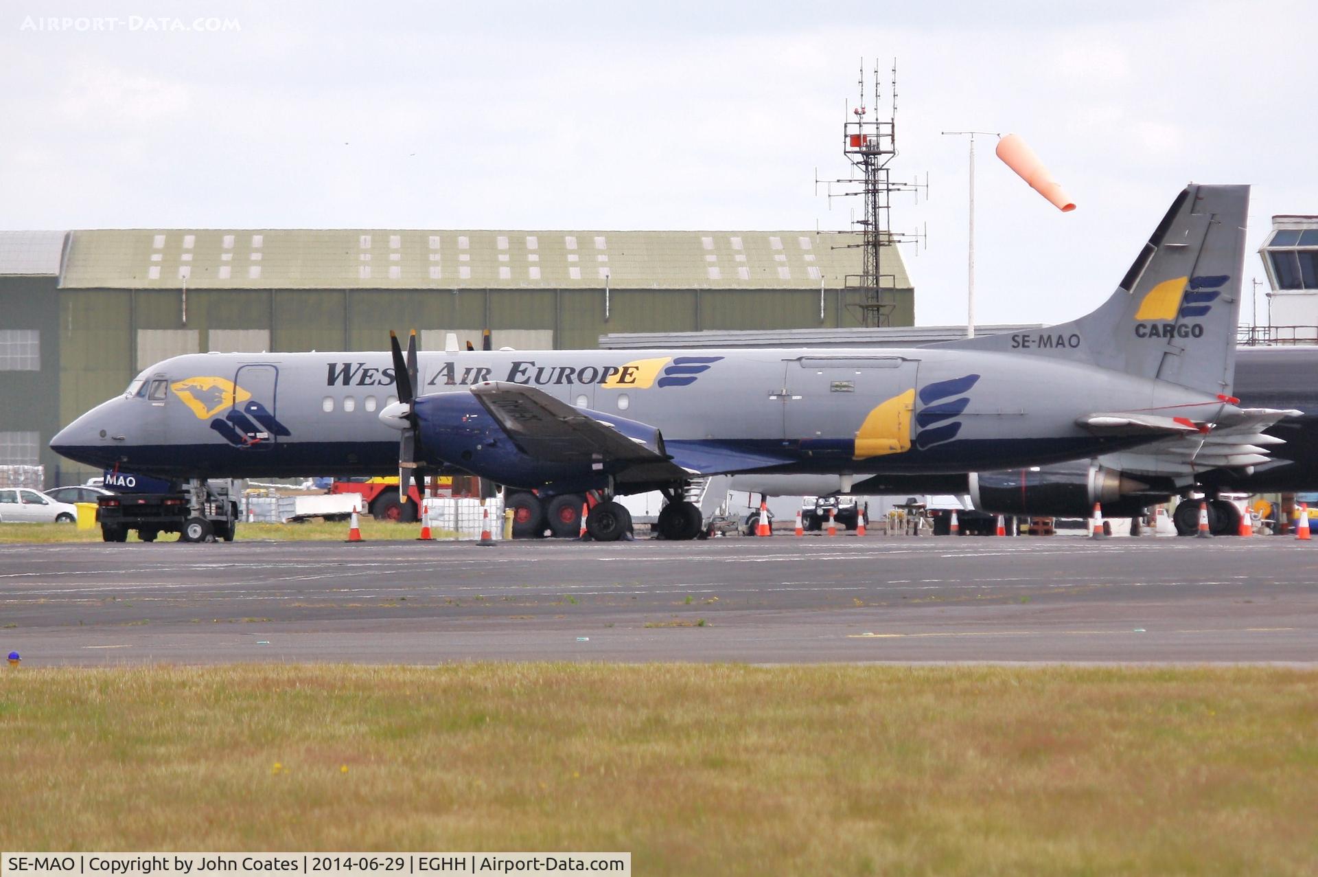 SE-MAO, 1989 British Aerospace ATP(F) C/N 2011, Cargo apron