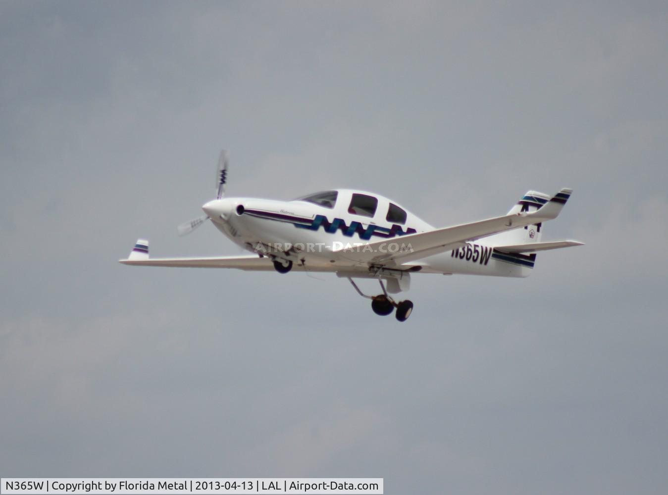 N365W, 1998 Lancair IV-P C/N 002, Lancair IV-P leaving Sun N Fun
