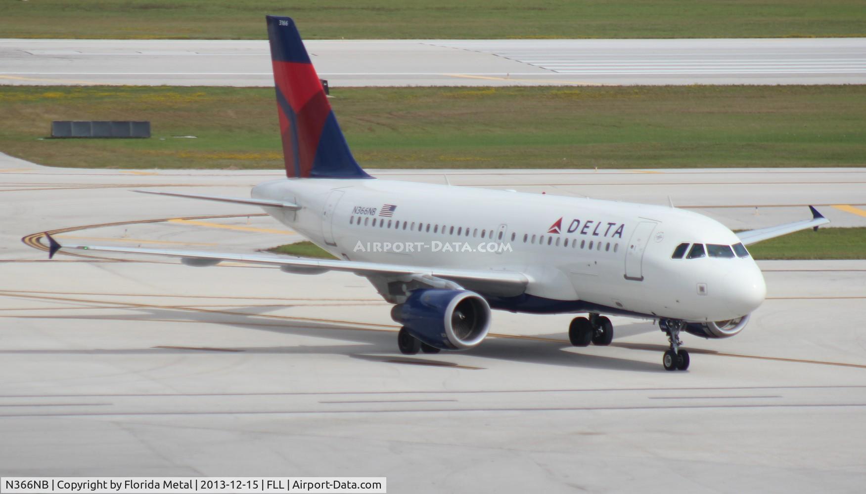 N366NB, 2003 Airbus A319-114 C/N 2026, Delta A319