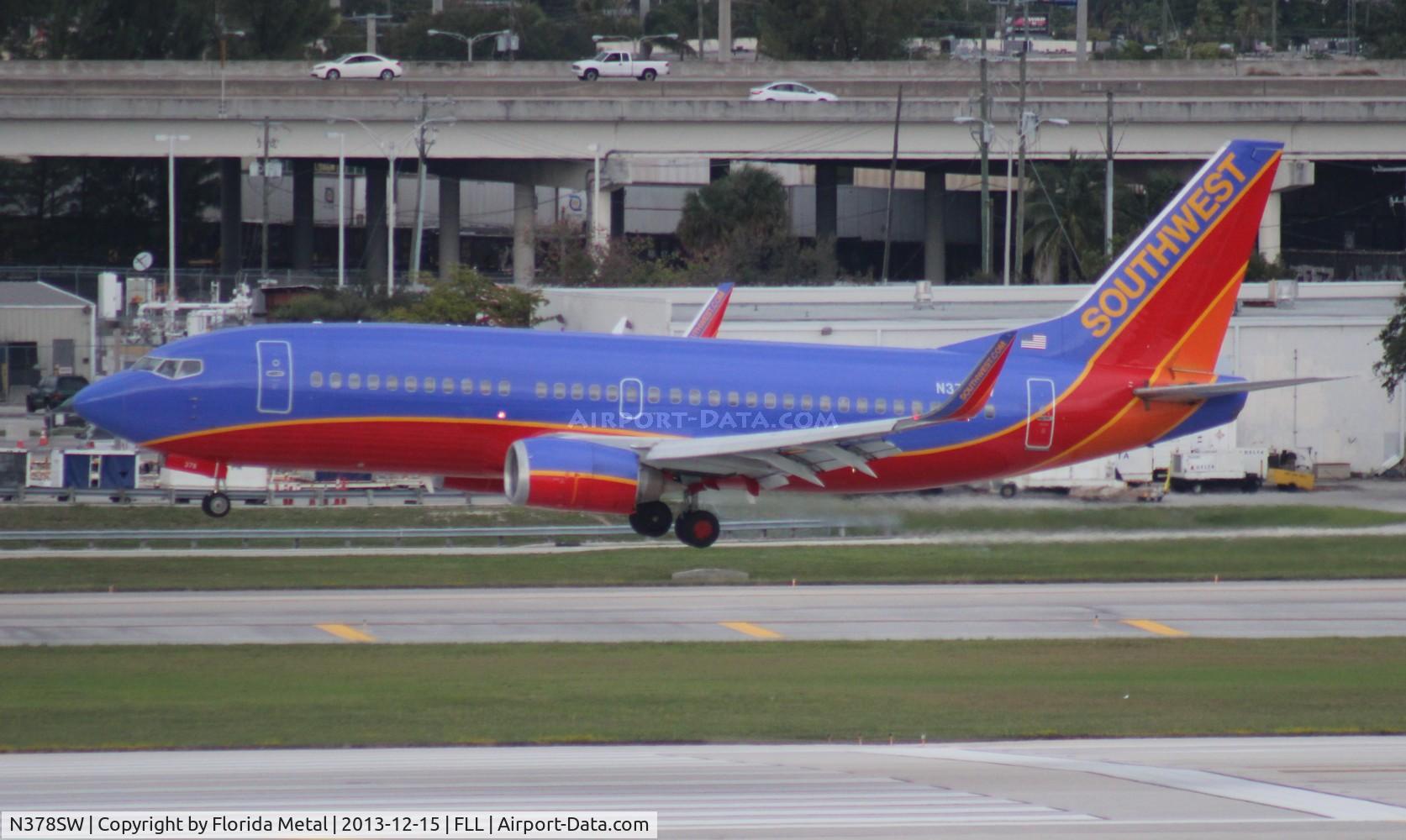 N378SW, 1994 Boeing 737-3H4 C/N 26585, Southwest 737-300
