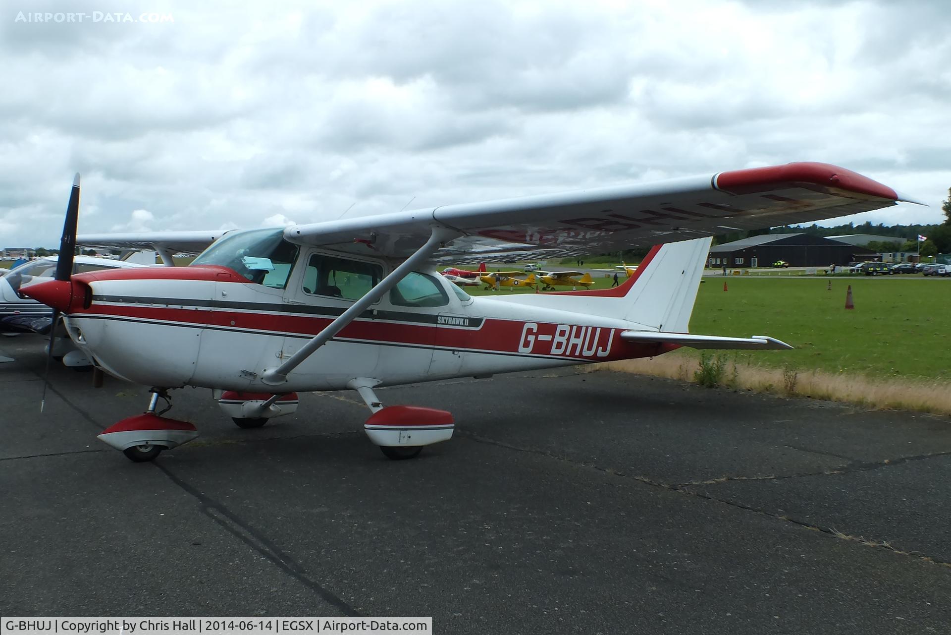 G-BHUJ, 1979 Cessna 172N Skyhawk II C/N 172-71932, at the Air Britain fly in