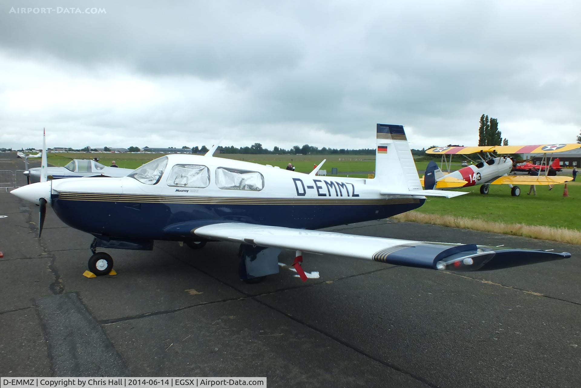 D-EMMZ, Mooney M.20J 205 C/N 24-3367, at the Air Britain fly in