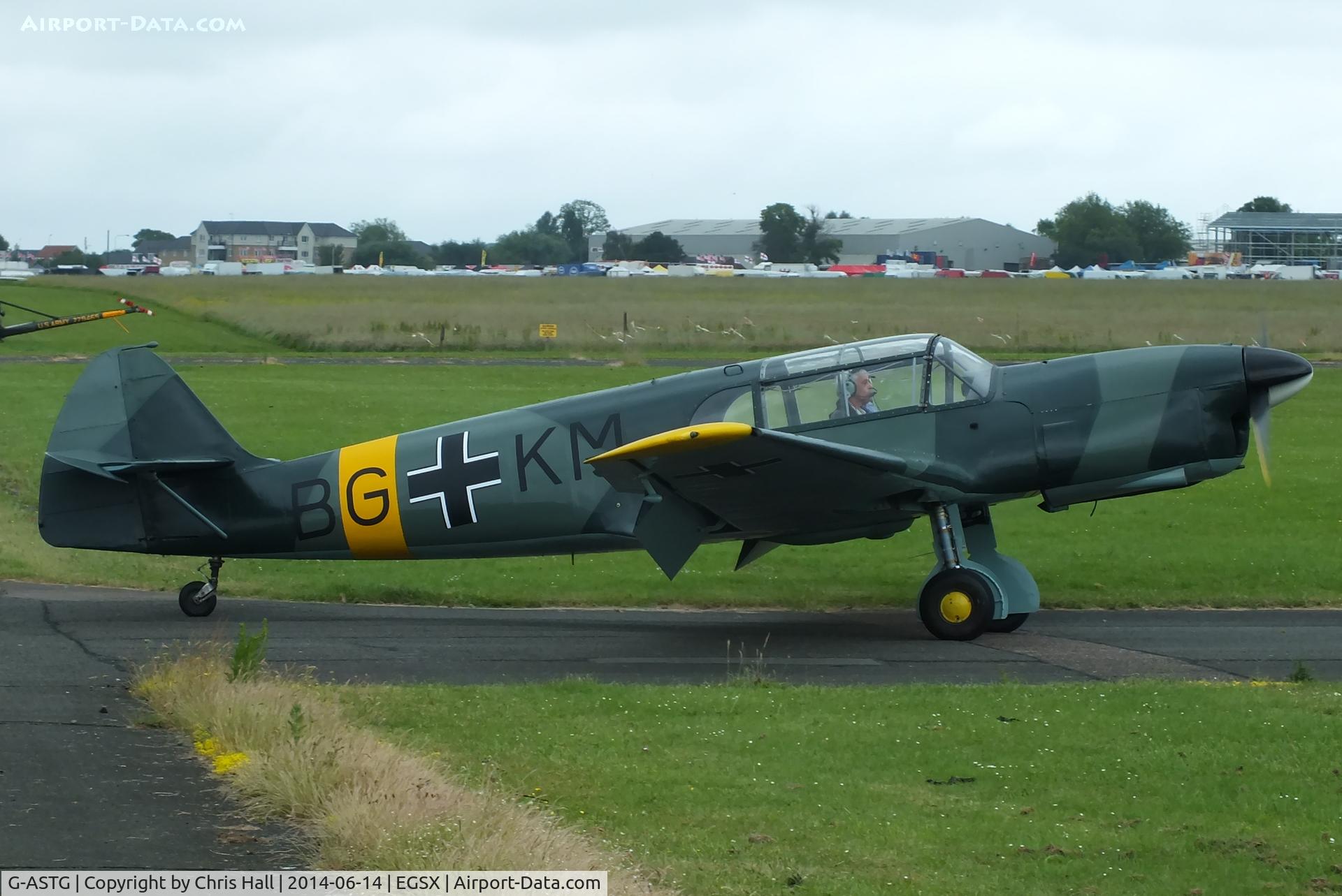 G-ASTG, 1945 Nord 1002 Pingouin II C/N 183, at the Air Britain fly in