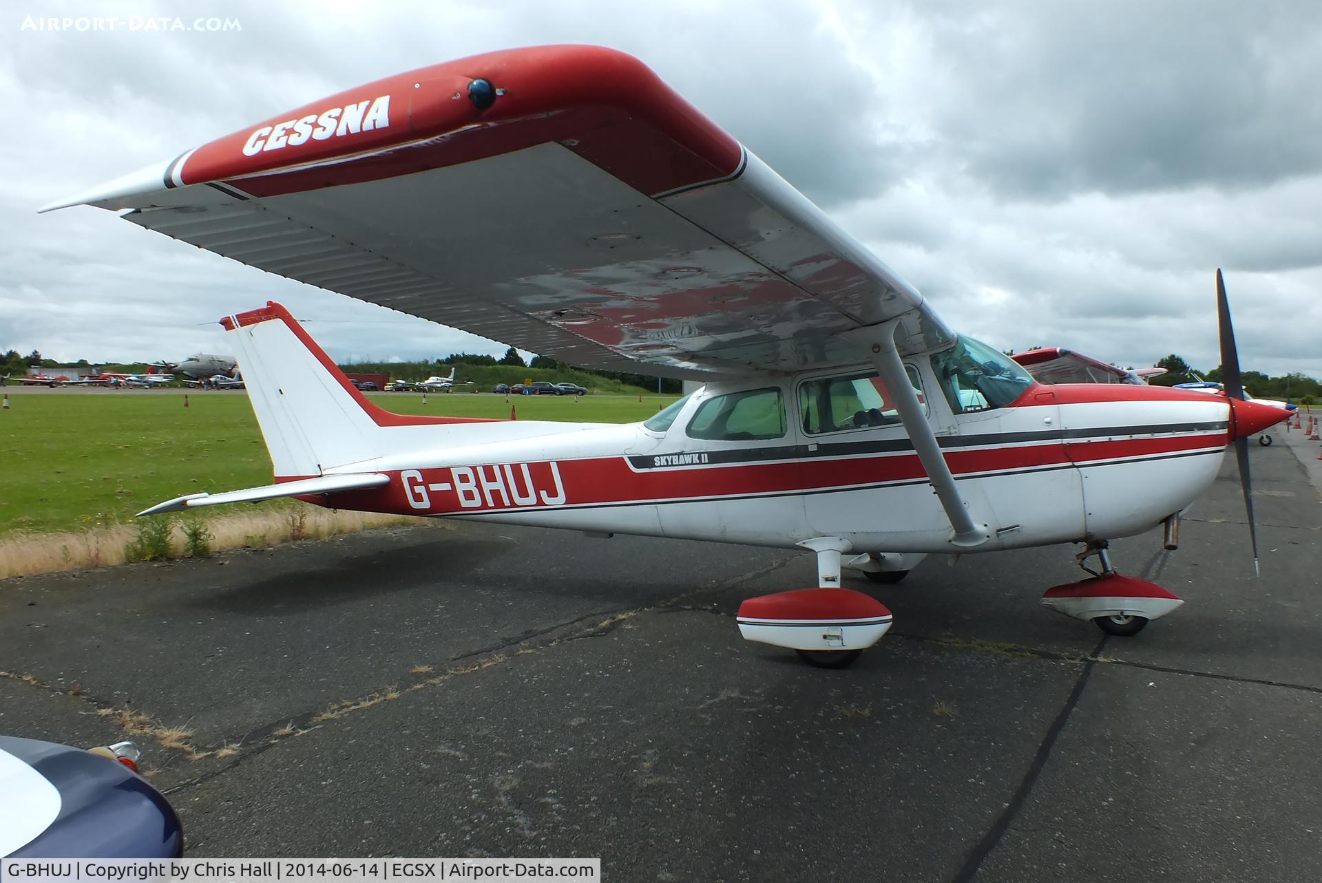 G-BHUJ, 1979 Cessna 172N Skyhawk II C/N 172-71932, at the Air Britain fly in