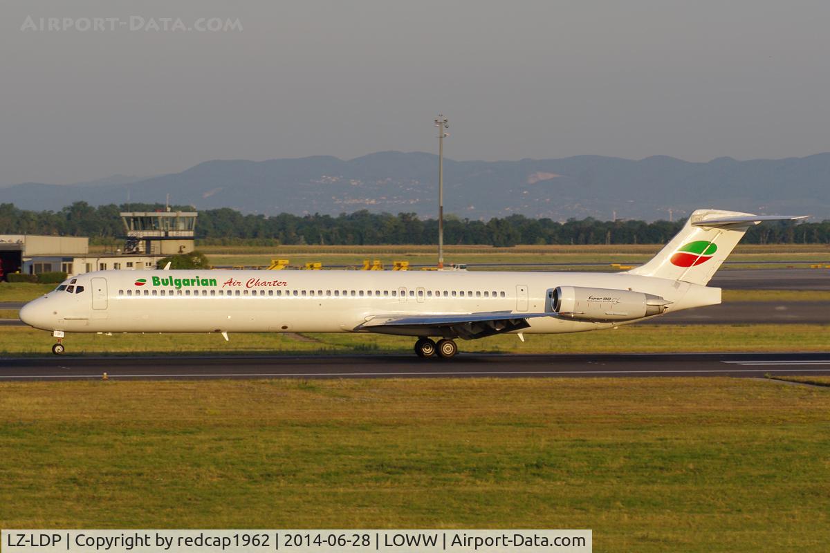 LZ-LDP, 1990 McDonnell Douglas MD-82 (DC-9-82) C/N 49973, 