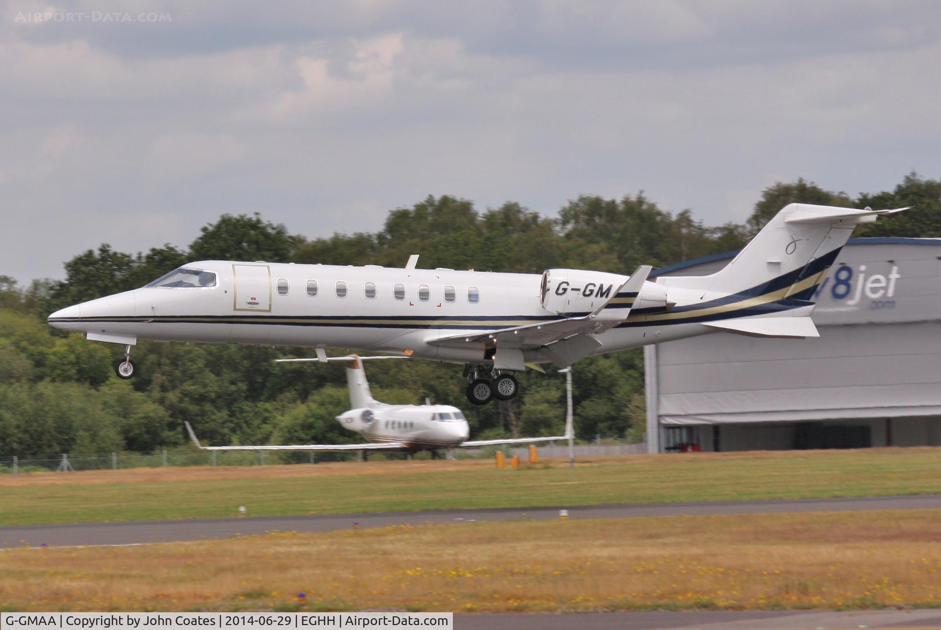 G-GMAA, 2001 Learjet 45 C/N 45-167, Arriving to Cega again