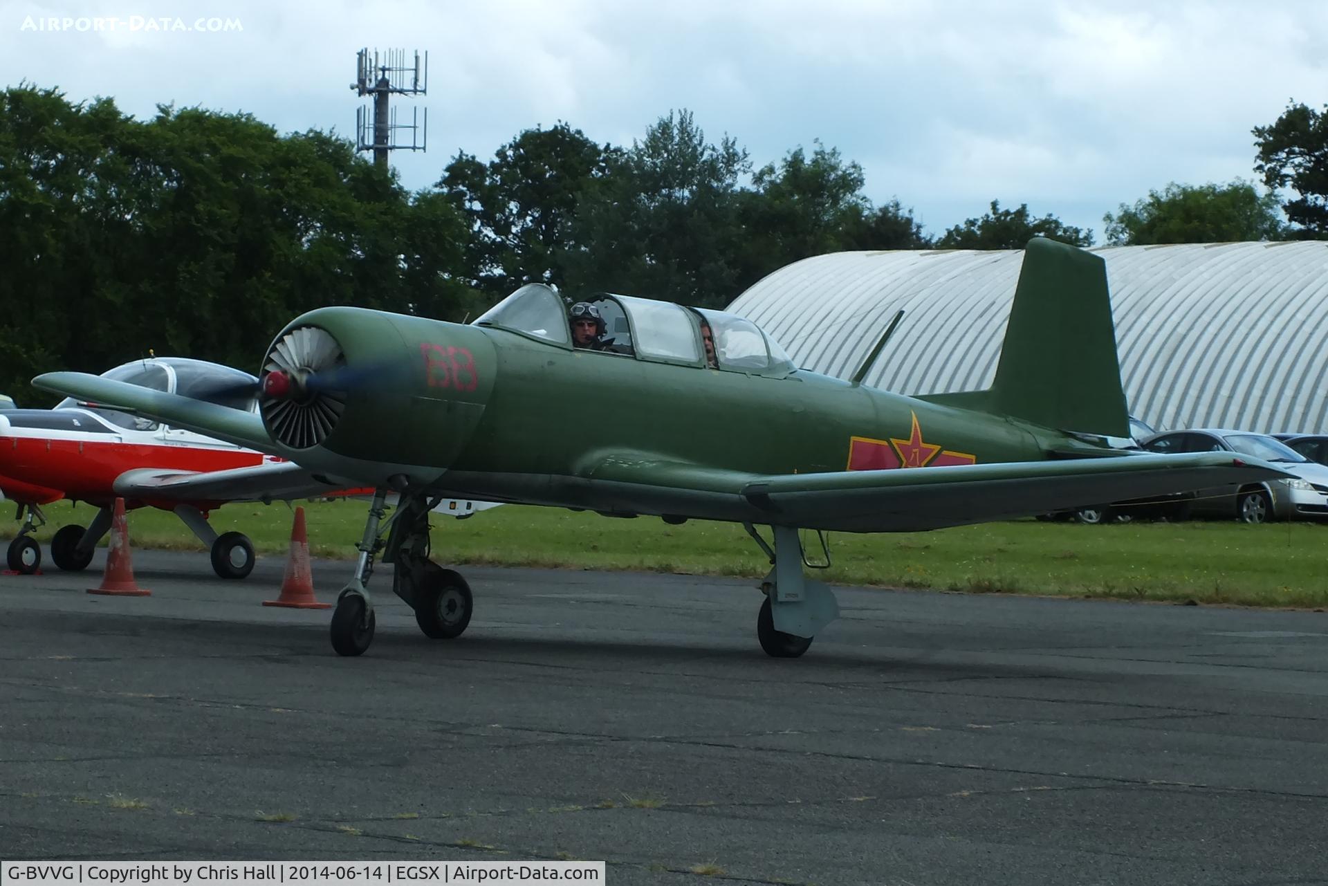G-BVVG, 1966 Nanchang CJ-6A Chujiao C/N 2751219, at the Air Britain fly in