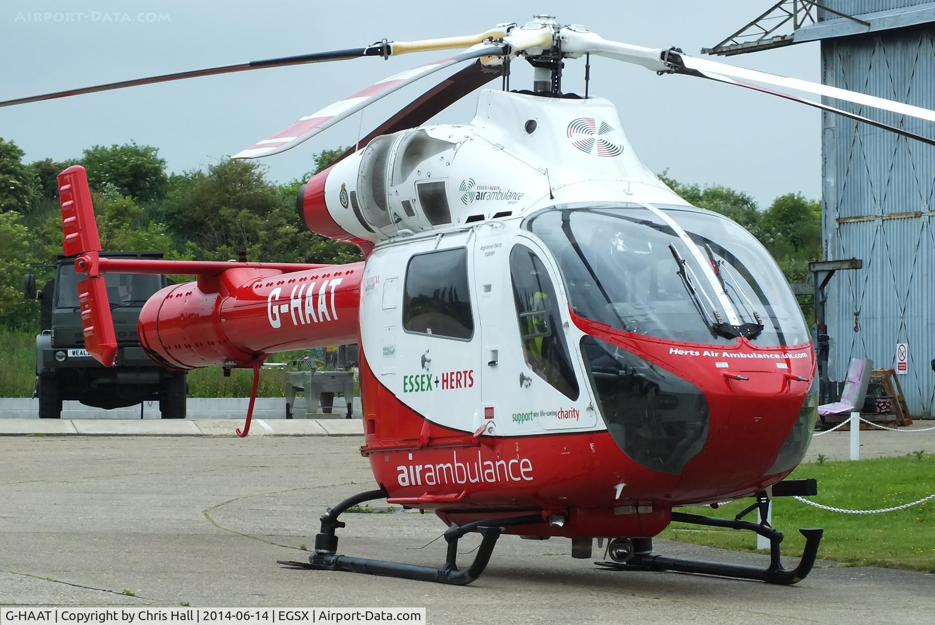 G-HAAT, 2000 McDonnell Douglas MD-900 Explorer C/N 900-00081, Hertfordshire & Essex Air Ambulance