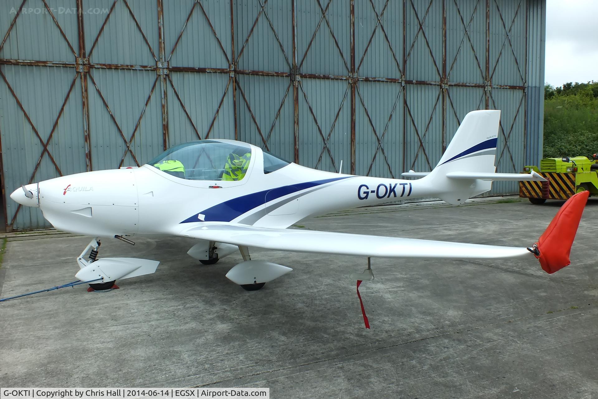 G-OKTI, 2007 Aquila A210 (AT01) C/N AT01-172, North Weald resident