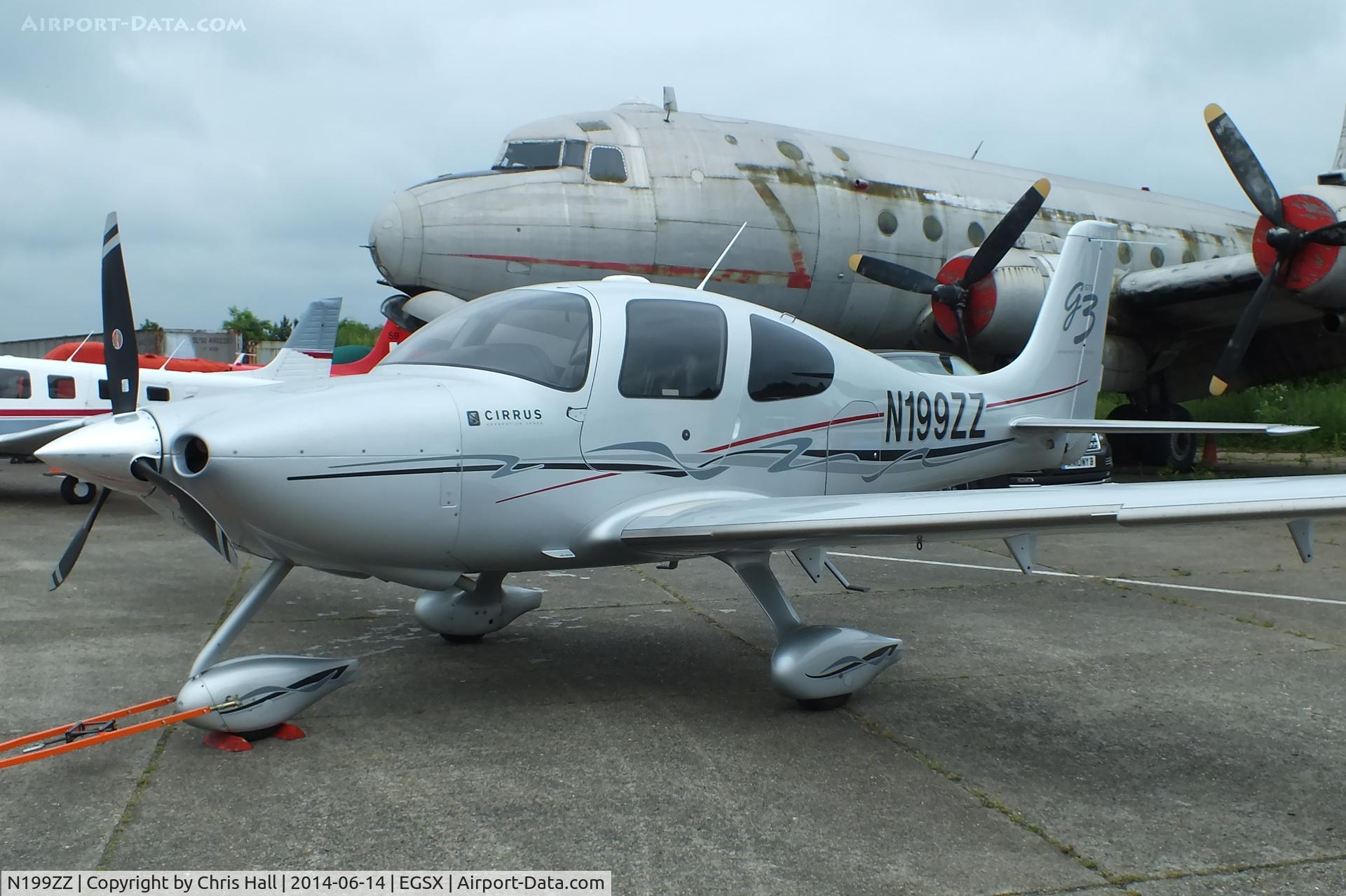 N199ZZ, 2007 Cirrus SR22 G3 GTS C/N 2542, North Weald resident