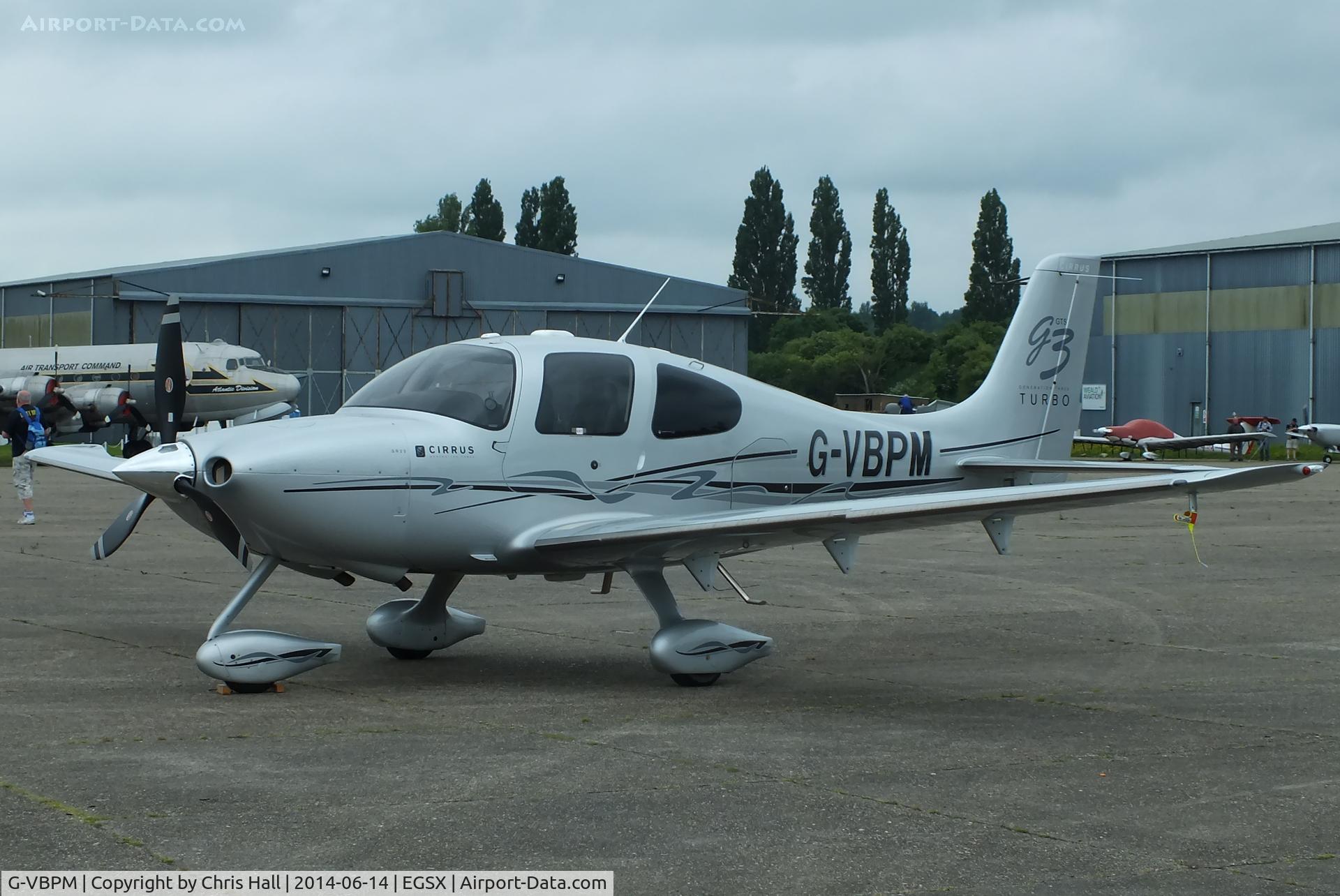 G-VBPM, 2008 Cirrus SR22 G3 GTS Turbo C/N 3173, North Weald resident