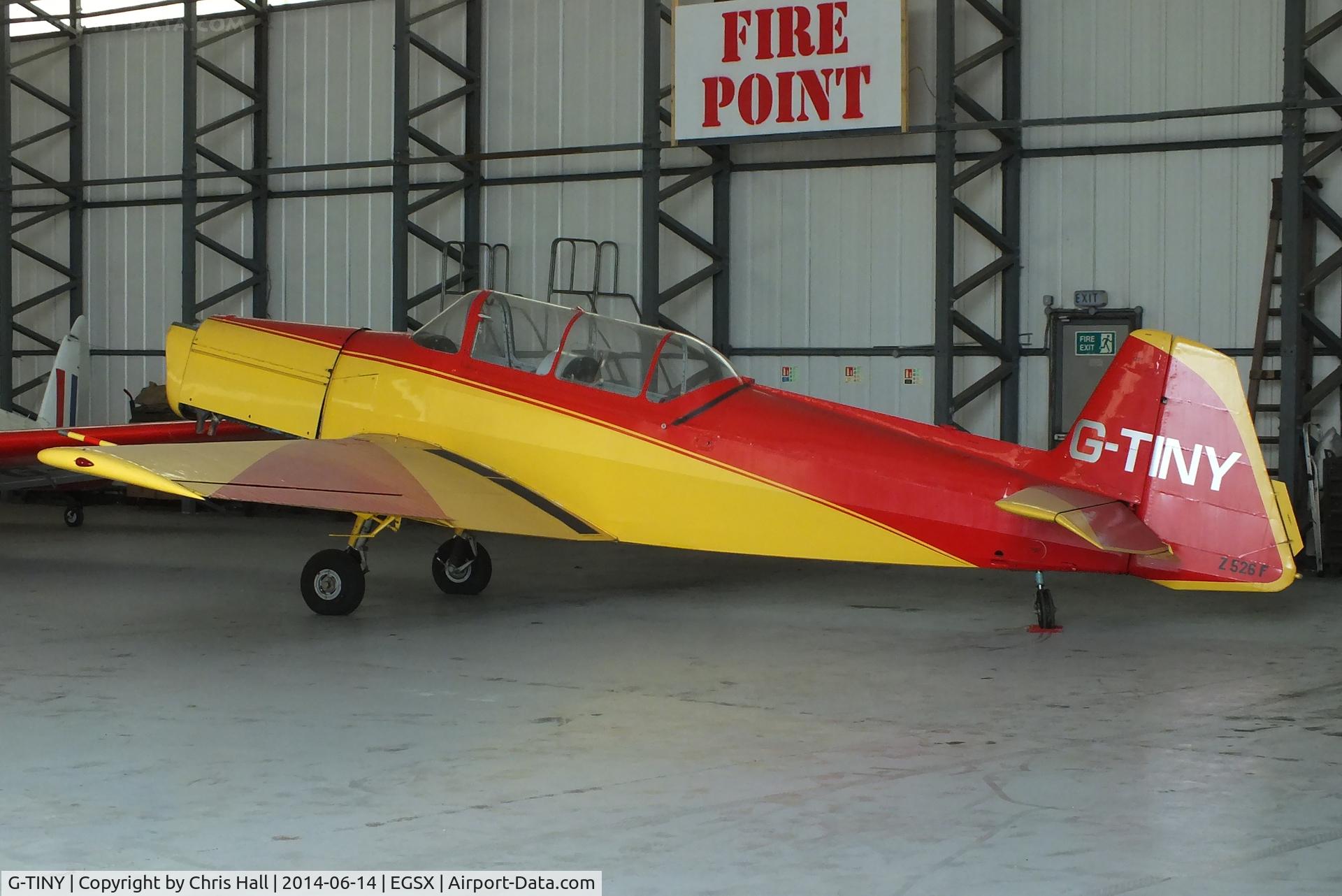 G-TINY, 1972 Zlin Z-526F Trener Master C/N 1257, North Weald resident