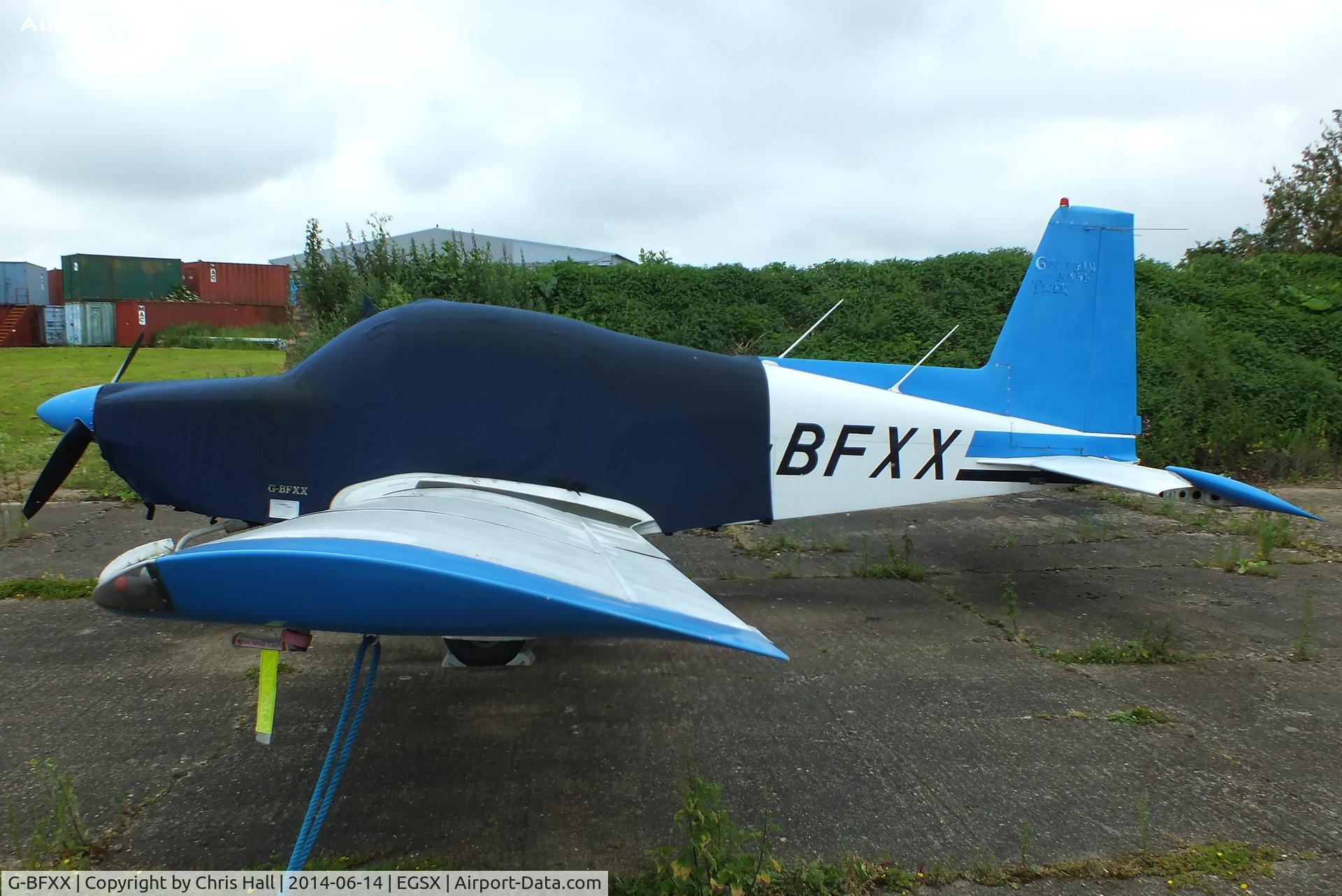 G-BFXX, 1978 Gulfstream American AA-5B Tiger C/N AA5B-0917, North Weald resident