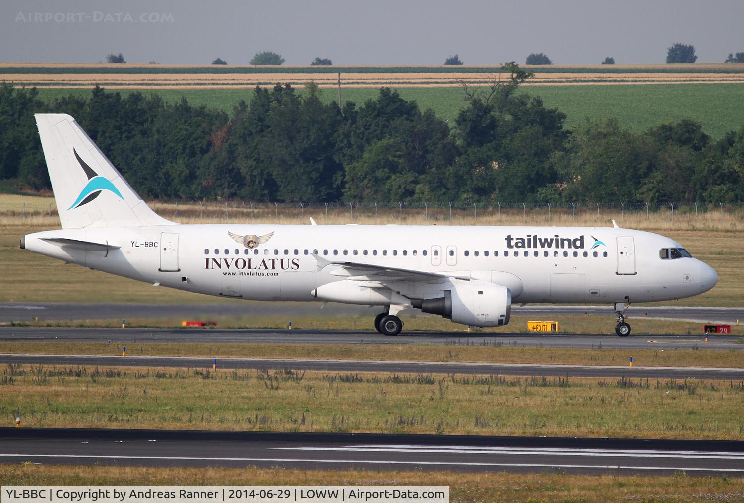 YL-BBC, 1990 Airbus A320-211 C/N 142, Tailwind A320