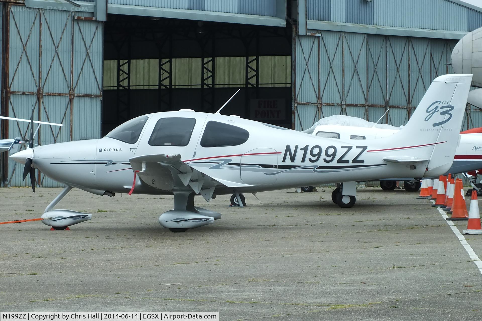 N199ZZ, 2007 Cirrus SR22 G3 GTS C/N 2542, North Weald resident