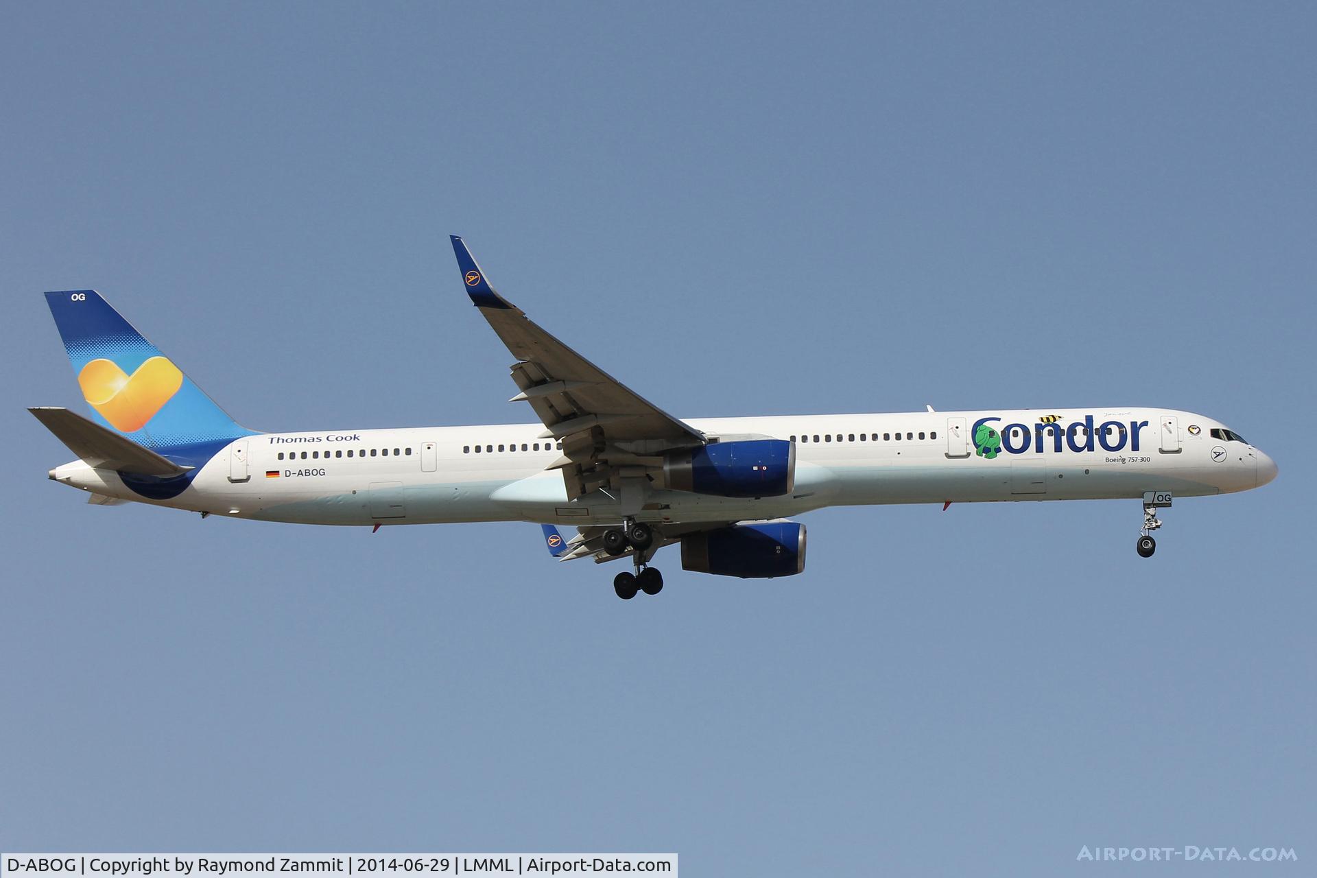 D-ABOG, 1999 Boeing 757-330 C/N 29014, B757 D-ABOG Condor