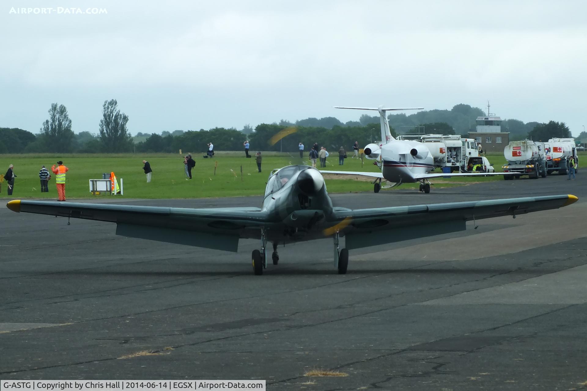 G-ASTG, 1945 Nord 1002 Pingouin II C/N 183, at the Air Britain fly in