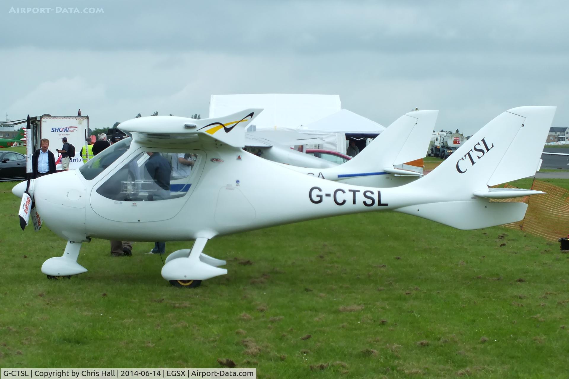 G-CTSL, 2014 Flight Design CT Supralight C/N 8683, at the Air Britain fly in