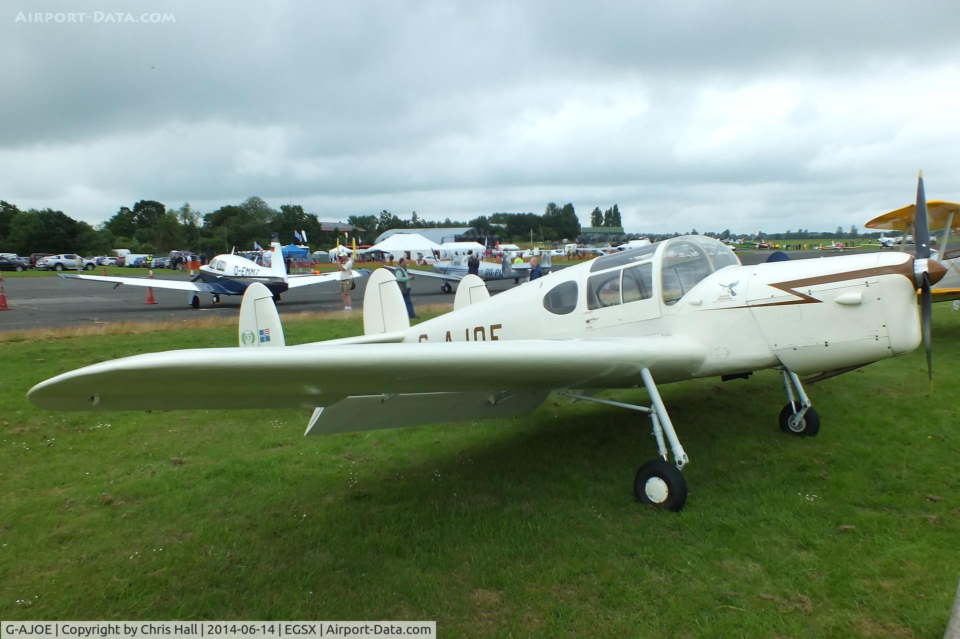 G-AJOE, 1947 Miles M.38 Messenger 2A C/N 6367, at the Air Britain fly in