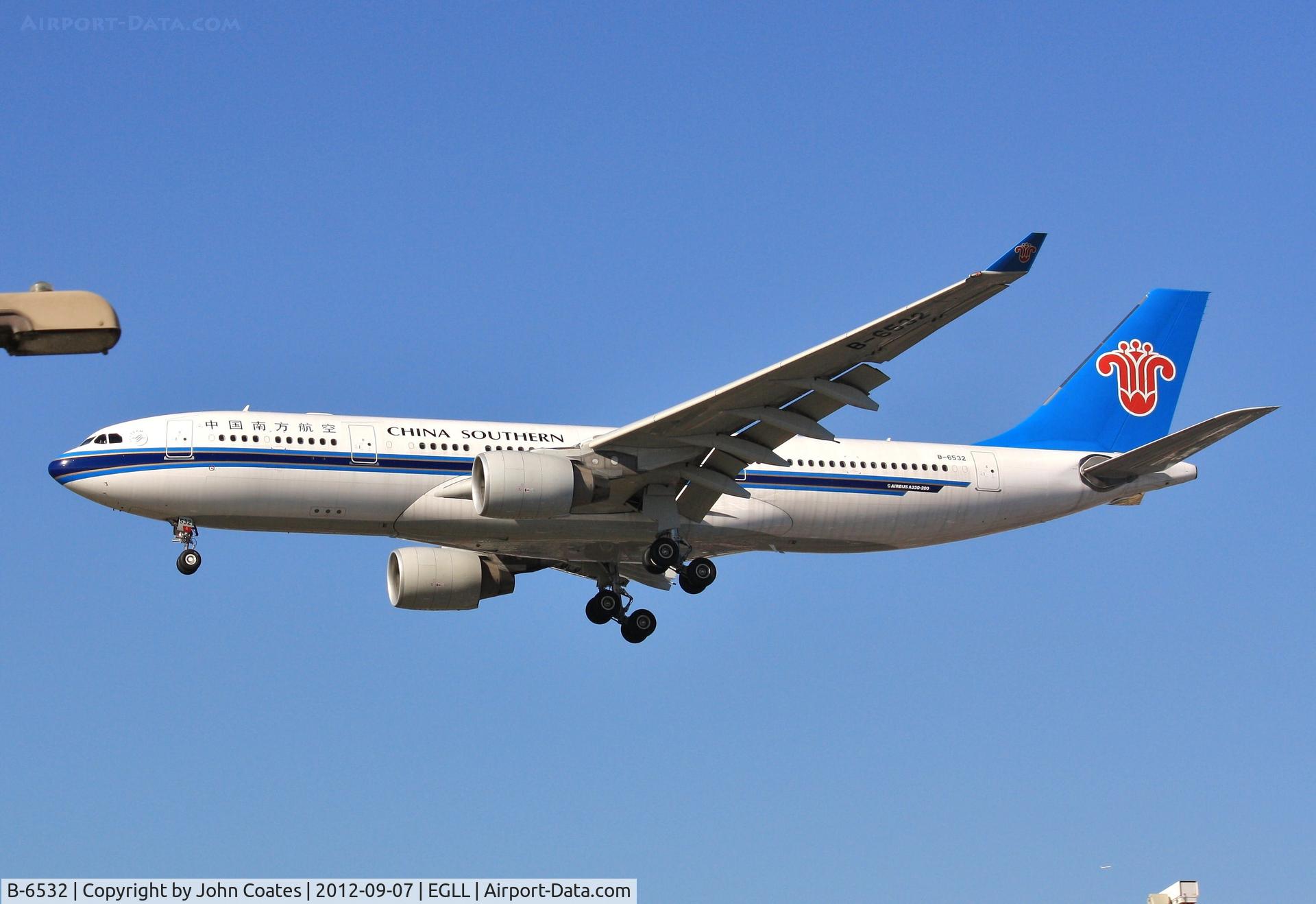 B-6532, 2011 Airbus A330-223 C/N 1244, Arrives 27R