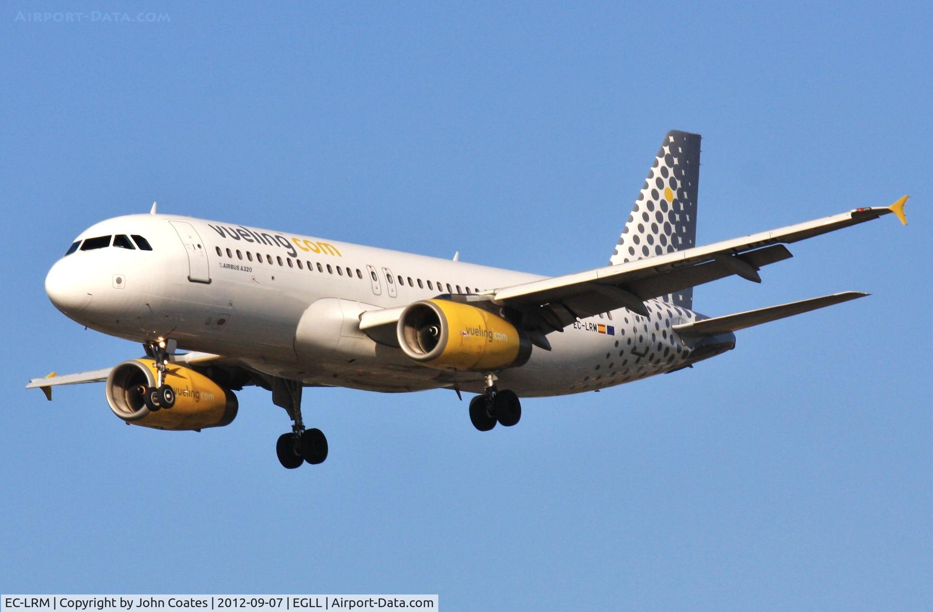 EC-LRM, 2000 Airbus A320-232 C/N 1349, Finals 27R
