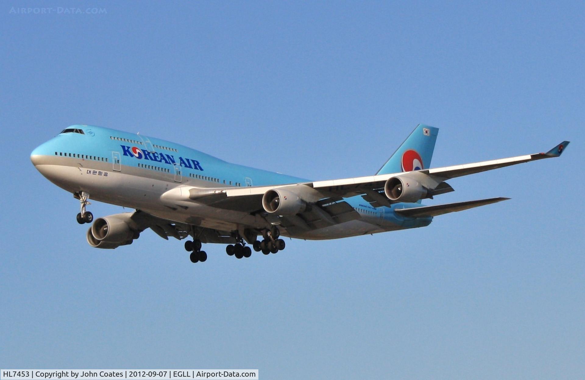 HL7453, 1980 Boeing 747-212B C/N 21938, Finals 27R