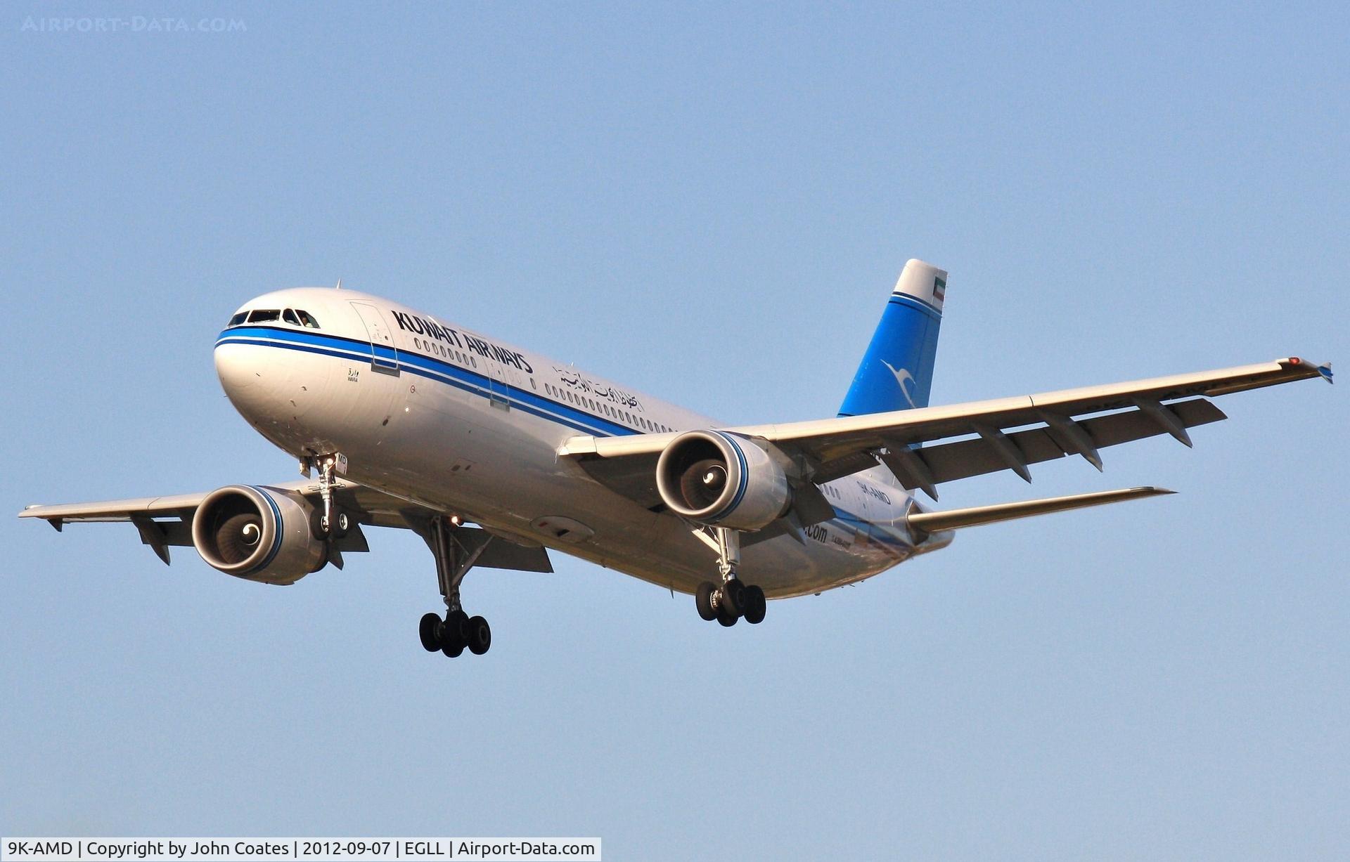 9K-AMD, 1993 Airbus A300B4-605R C/N 719, Finals 27R