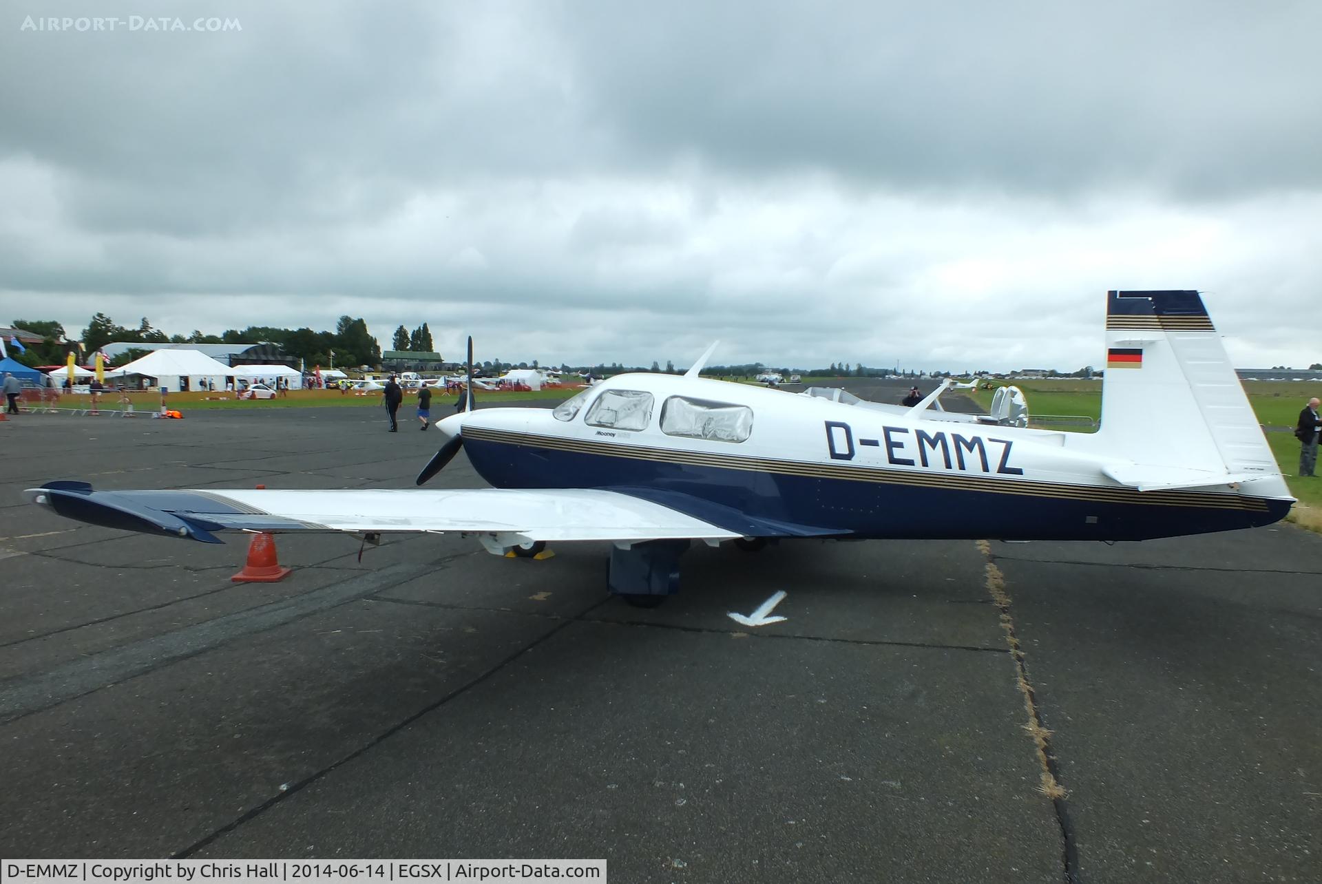 D-EMMZ, Mooney M.20J 205 C/N 24-3367, at the Air Britain fly in
