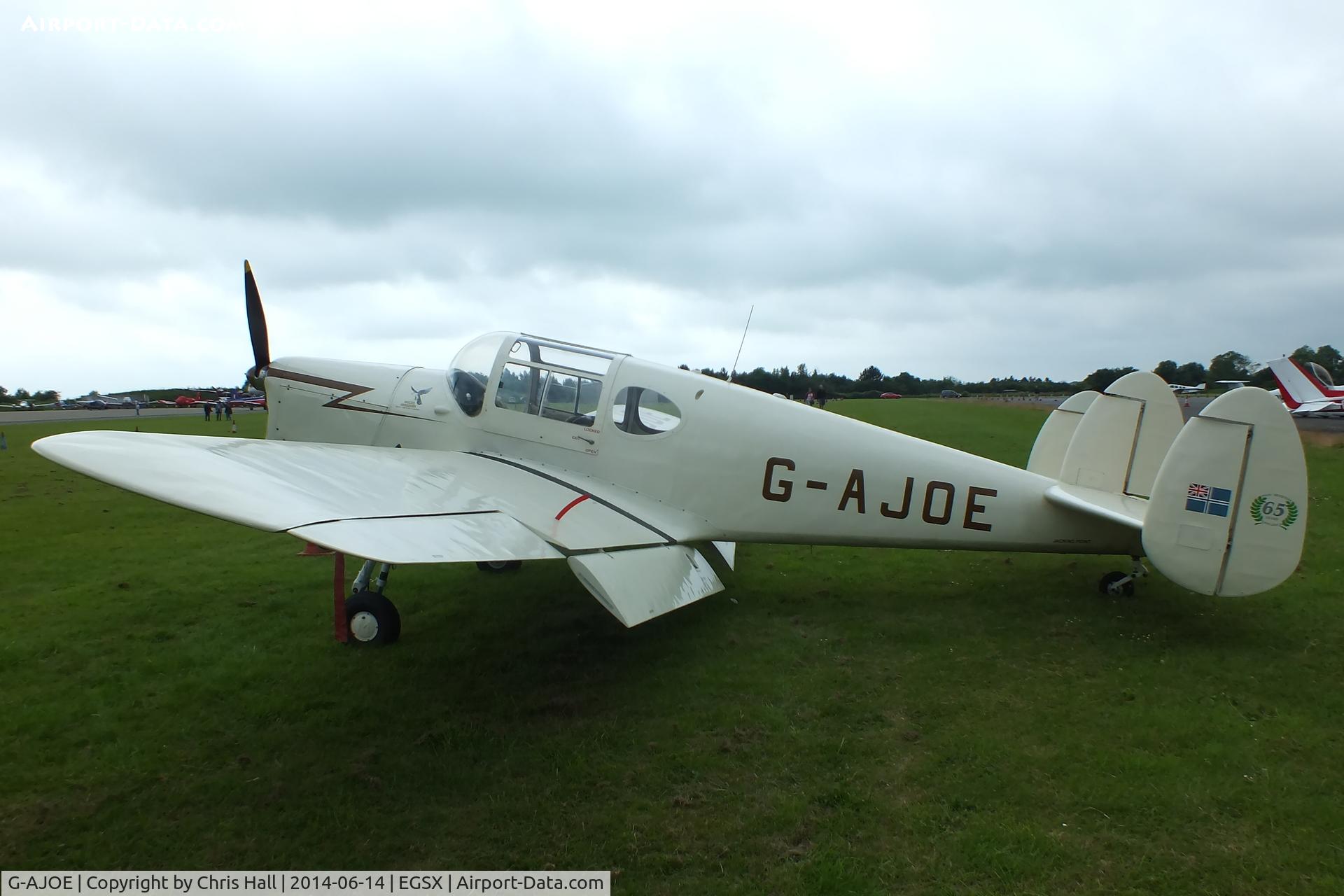 G-AJOE, 1947 Miles M.38 Messenger 2A C/N 6367, at the Air Britain fly in
