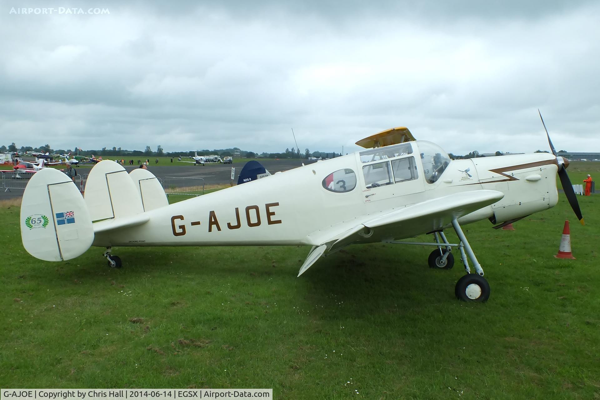 G-AJOE, 1947 Miles M.38 Messenger 2A C/N 6367, at the Air Britain fly in
