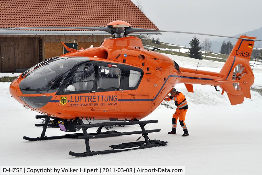 D-HZSF, 2007 Eurocopter EC-135T-2 C/N 0560, at Hopfen