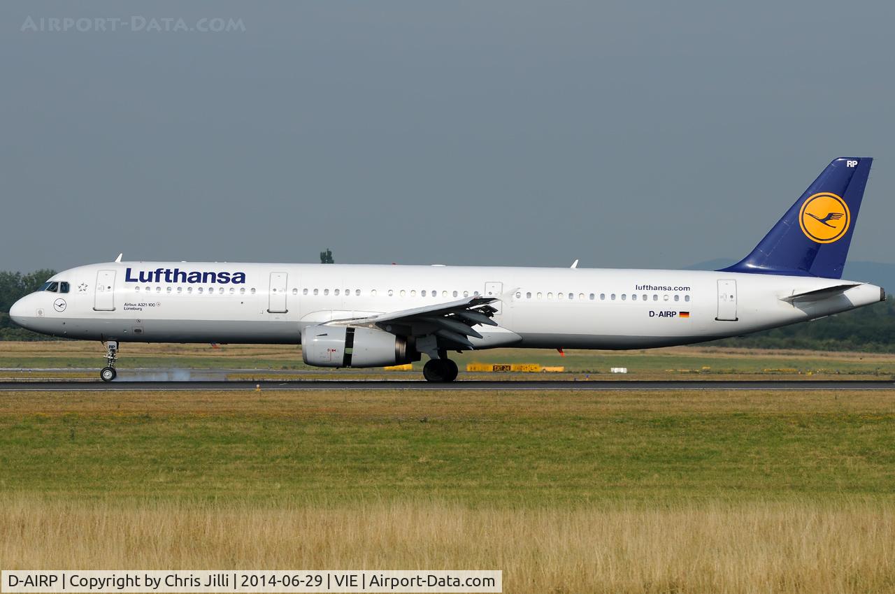 D-AIRP, 1995 Airbus A321-131 C/N 0564, Lufthansa