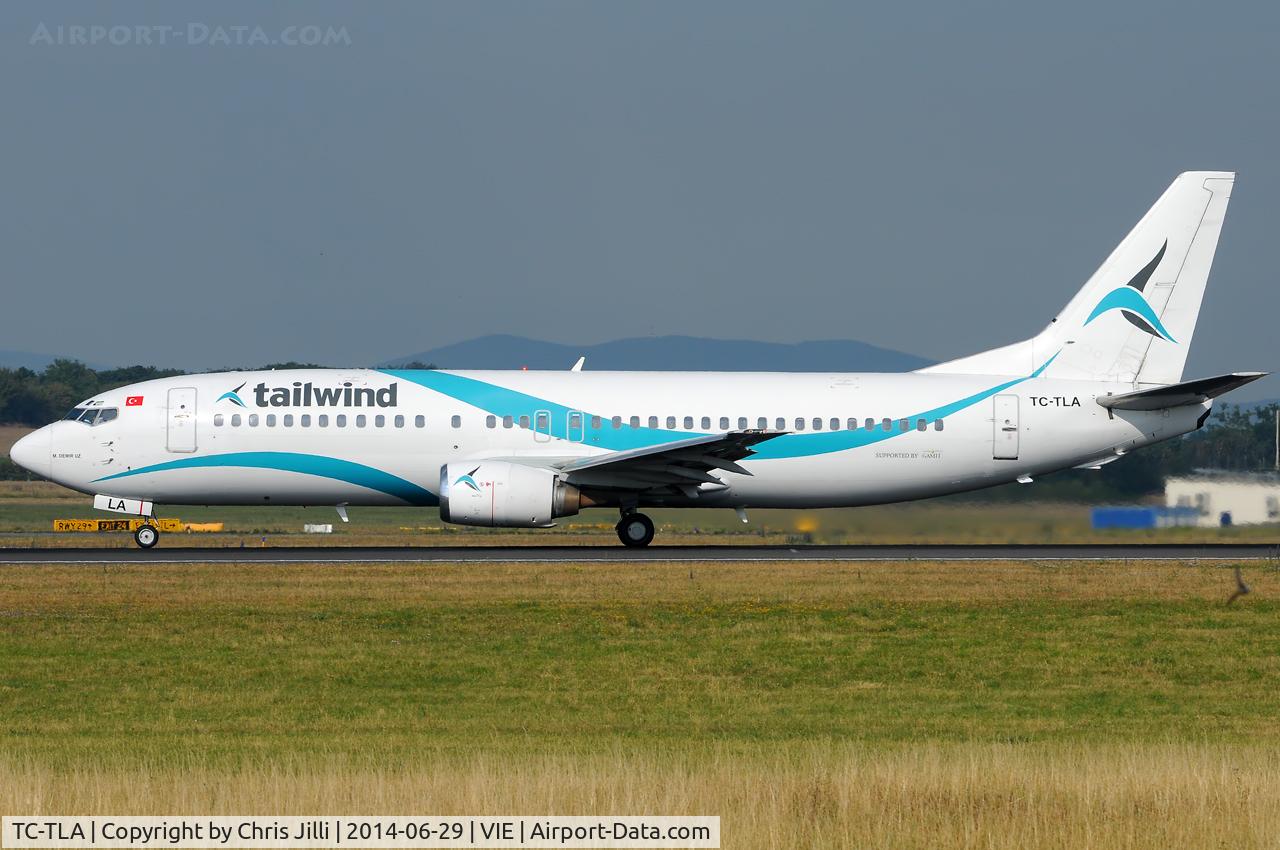 TC-TLA, 1993 Boeing 737-4Q8 C/N 25107, Tailwind