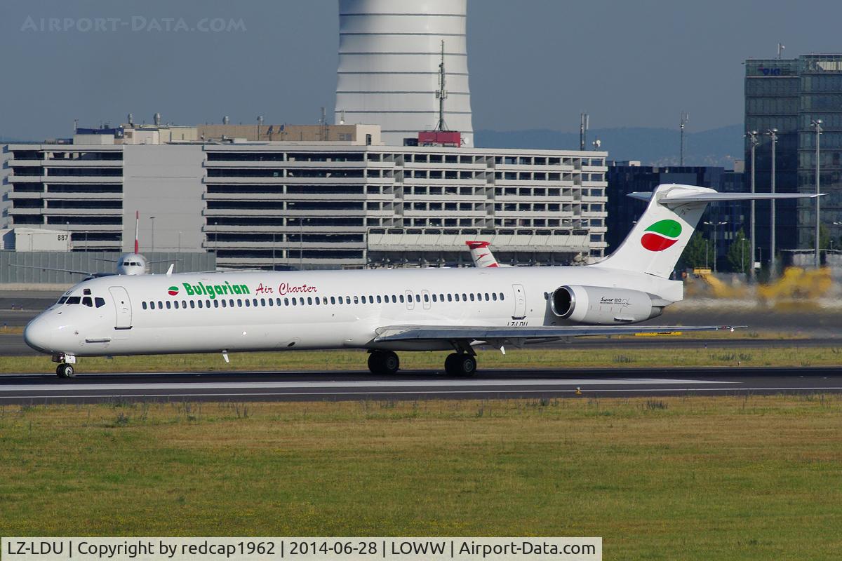 LZ-LDU, 1992 McDonnell Douglas MD-82 (DC-9-82) C/N 53204, BUC6136 to BOJ
