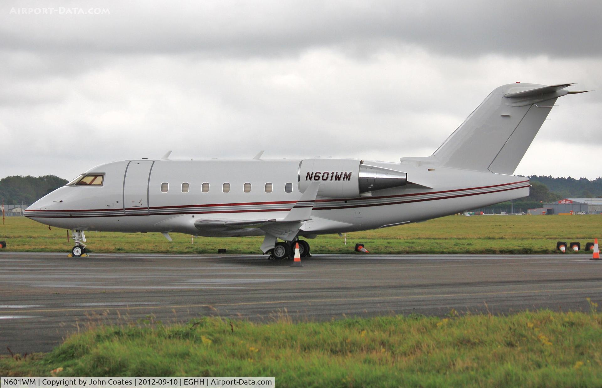 N601WM, 1987 Canadair Challenger 601-3A (CL-600-2B16) C/N 5026, At Sigs